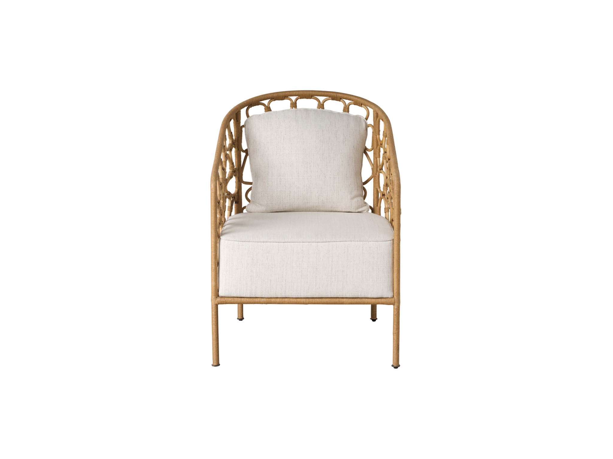 Pebble Accent Chair - Silo with a white background