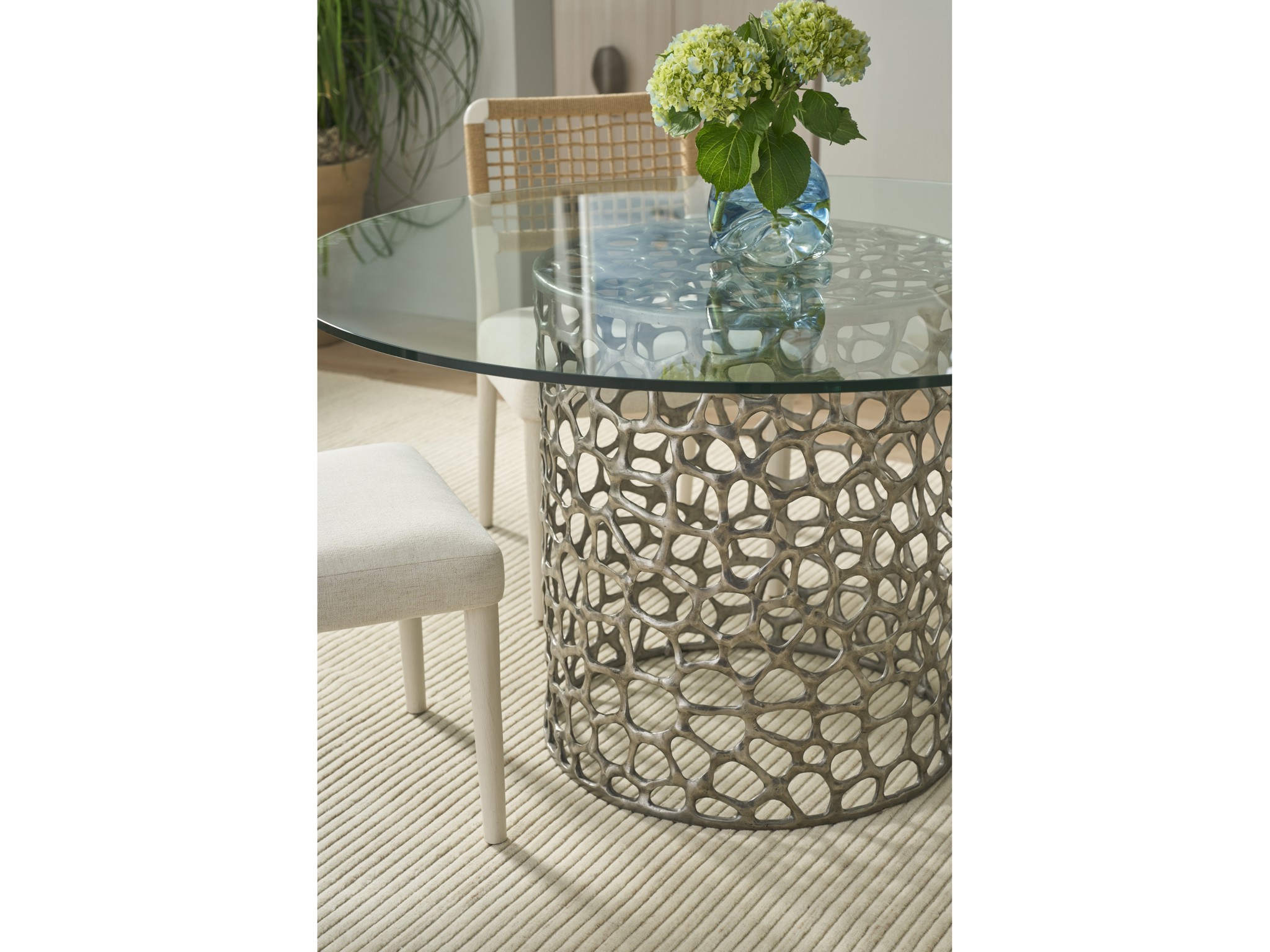 Coral Dining Table - Multiple item room scene
