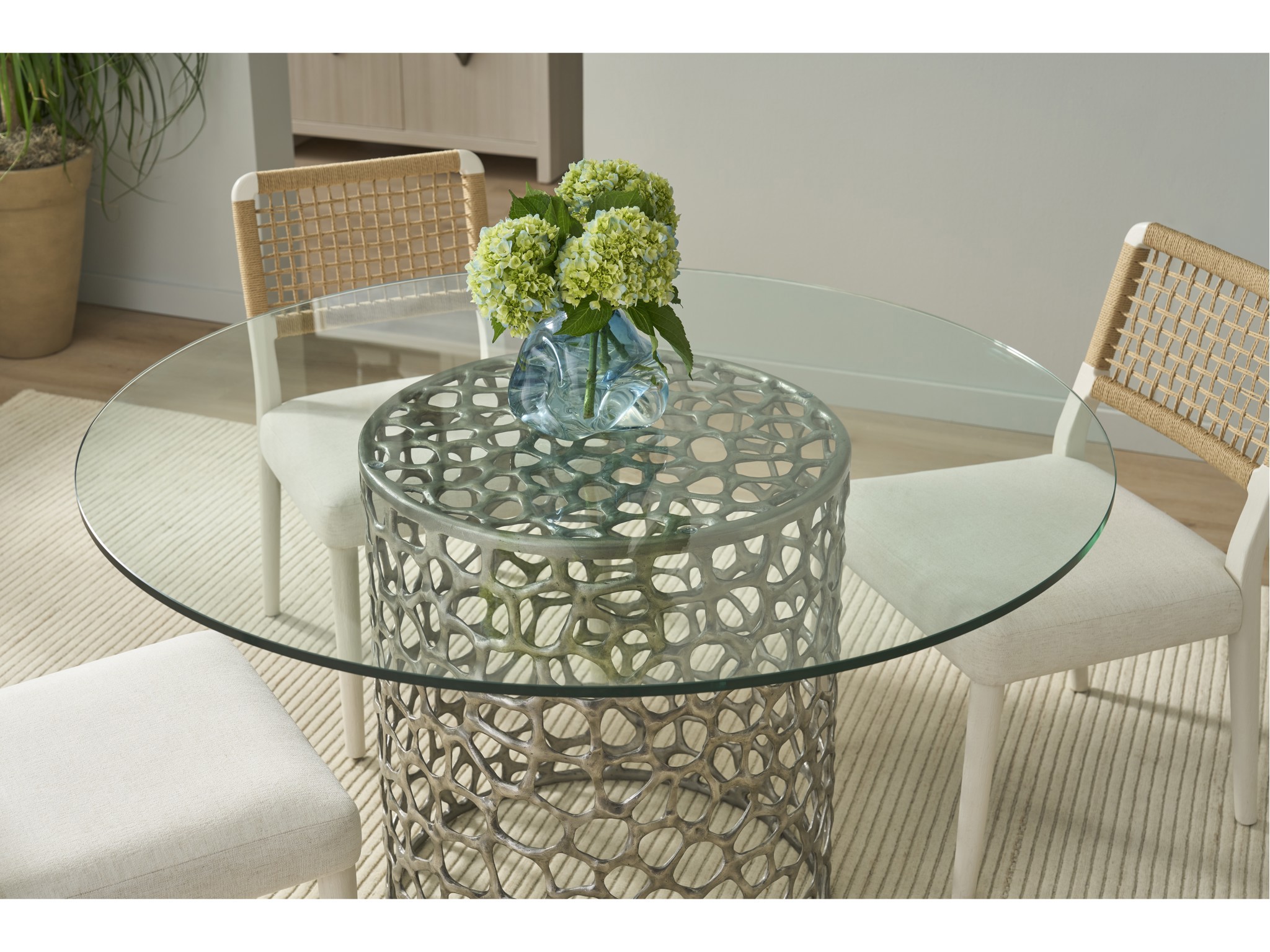 Coral Dining Table - Multiple item room scene