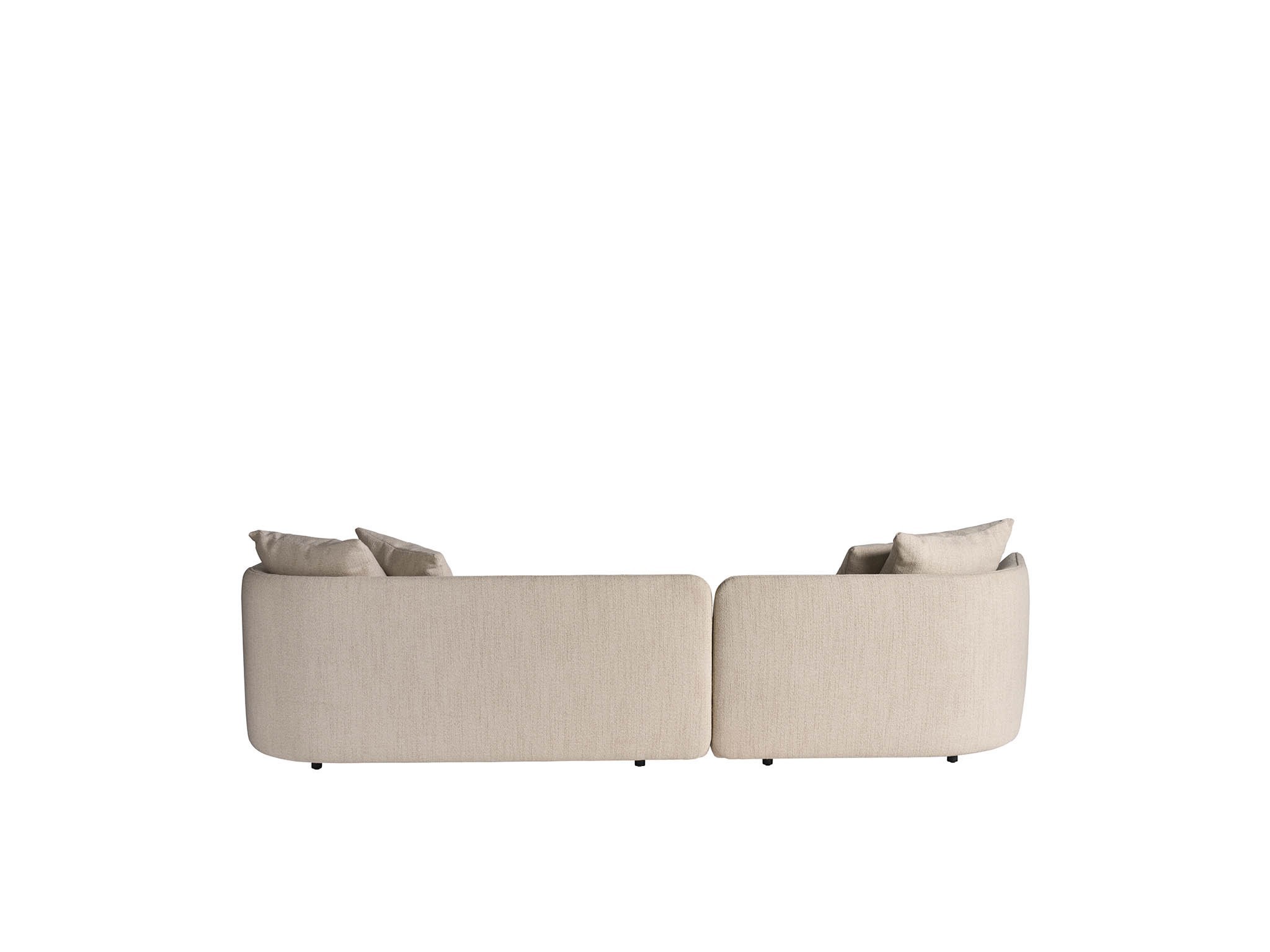 Danica Sectional - Silo with a white background
