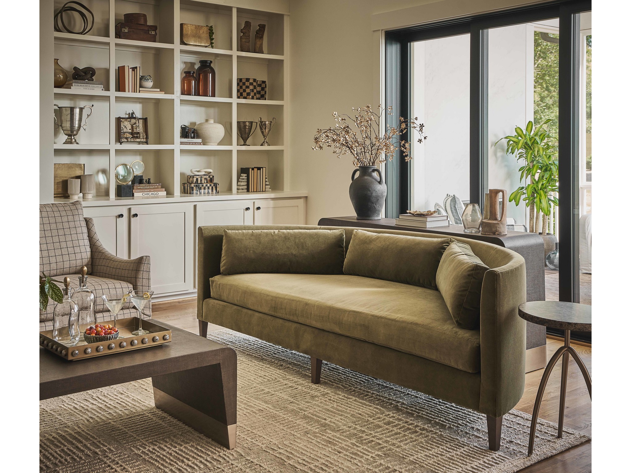Arch Sofa - Special Order - Multiple item room scene