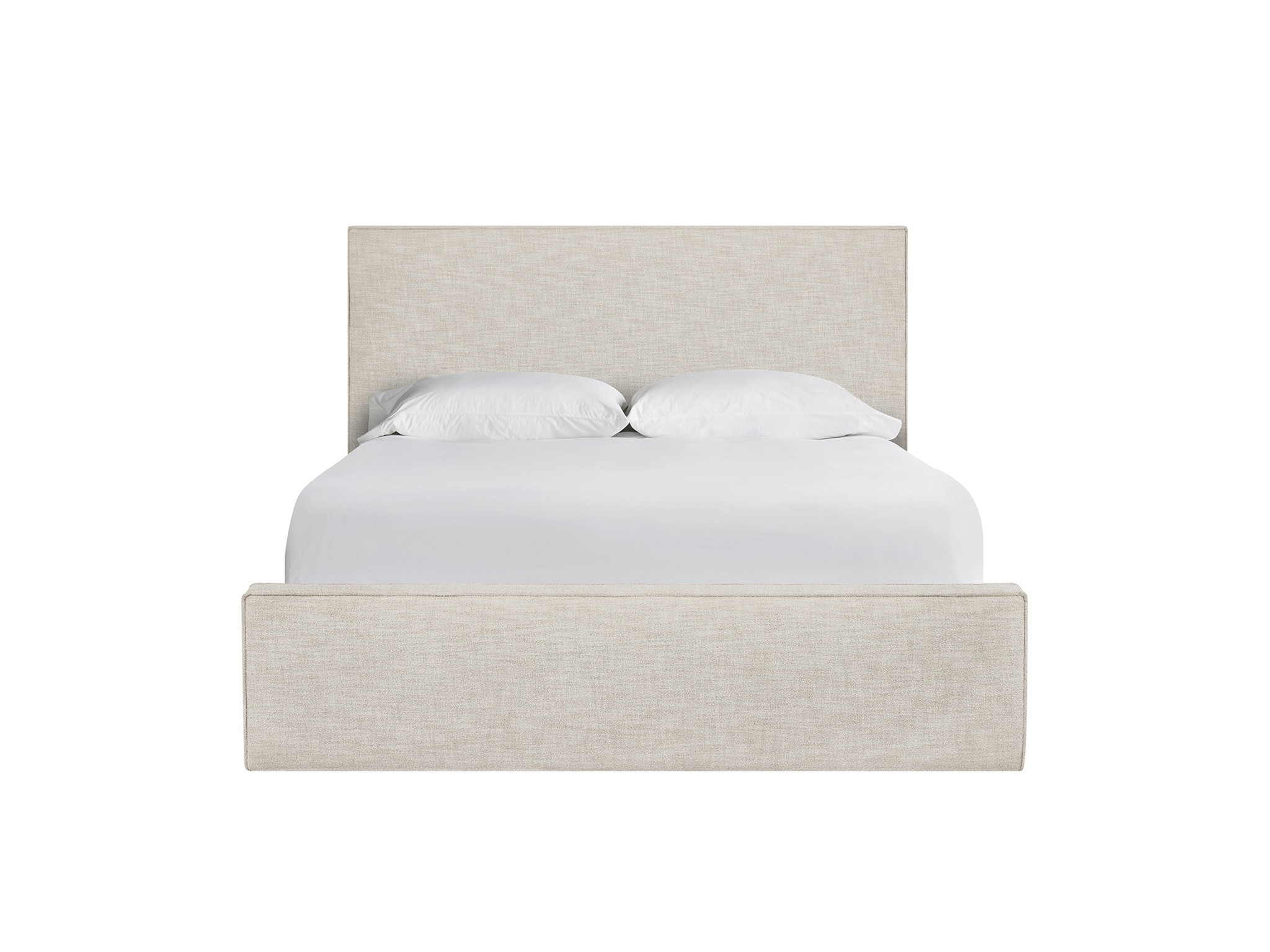 Drift Upholstered Bed Queen - Silo with a white background