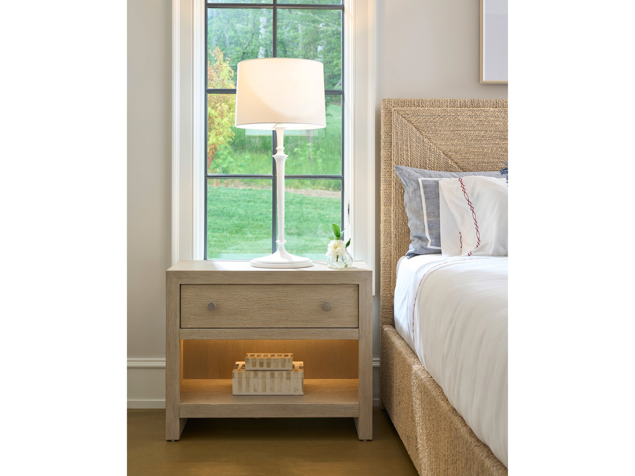 Dockside Nightstand - Multiple item room scene