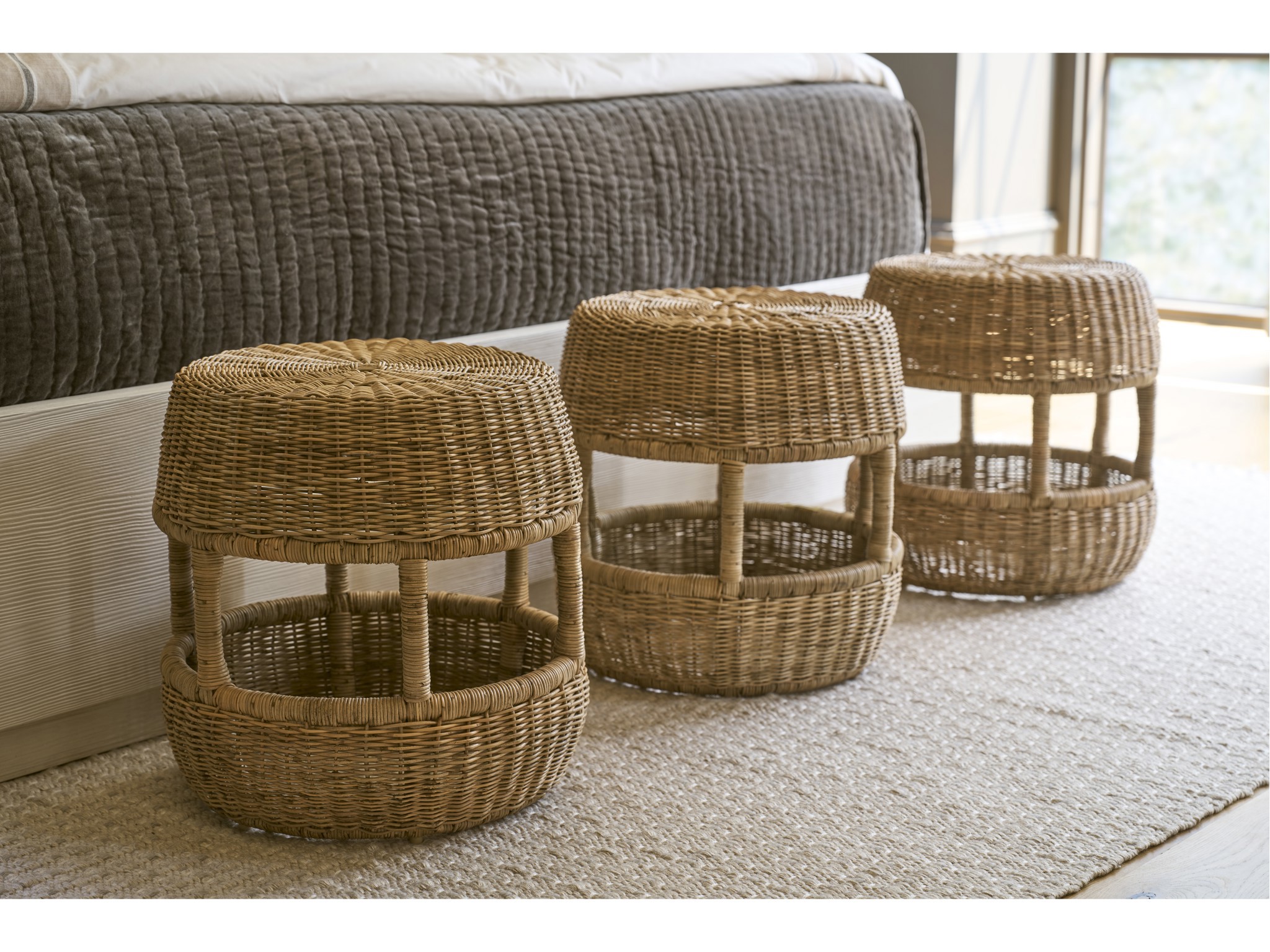 Oasis Stool - Multiple item room scene