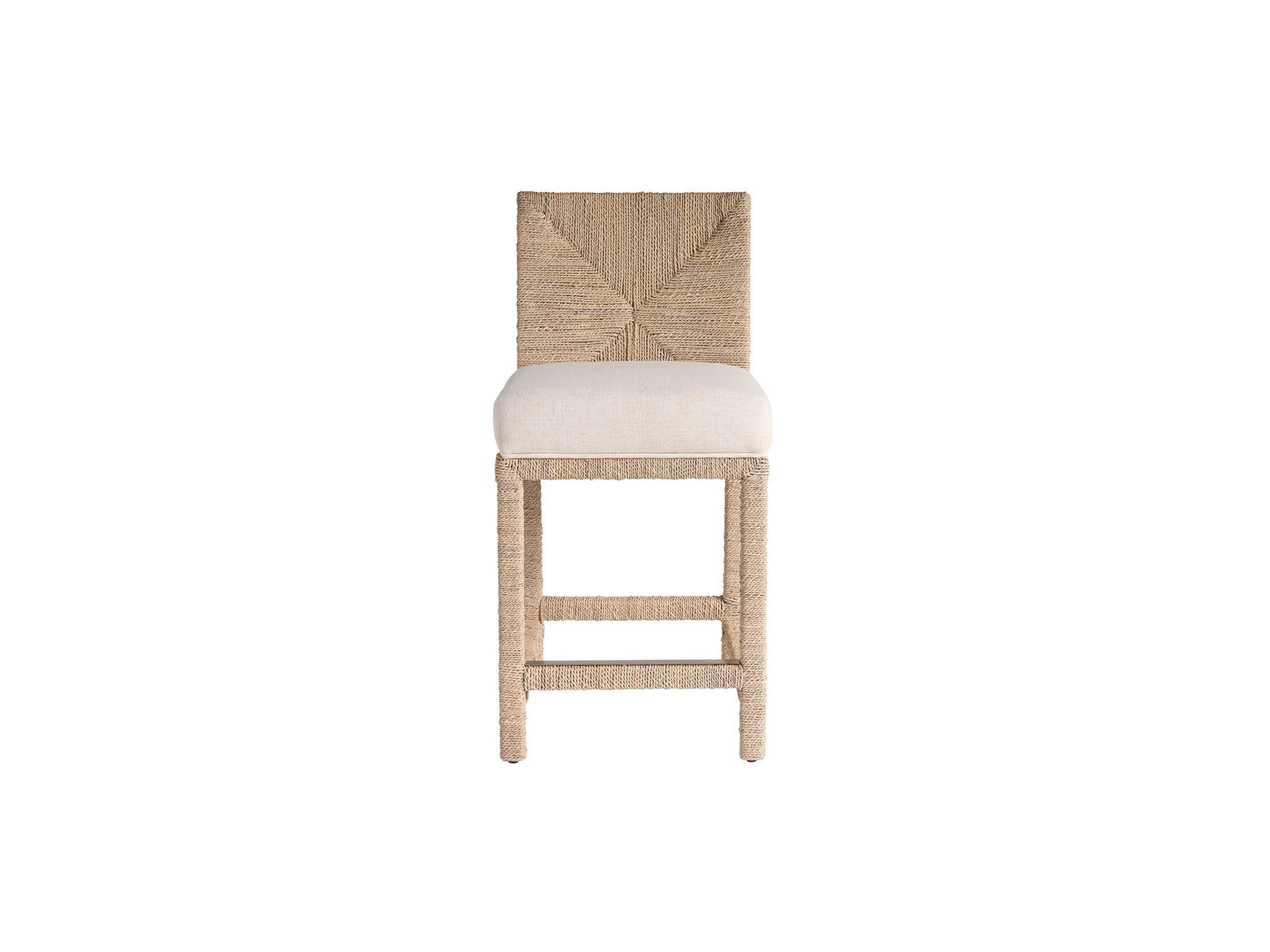 Abaca Counter Chair - Silo with a white background
