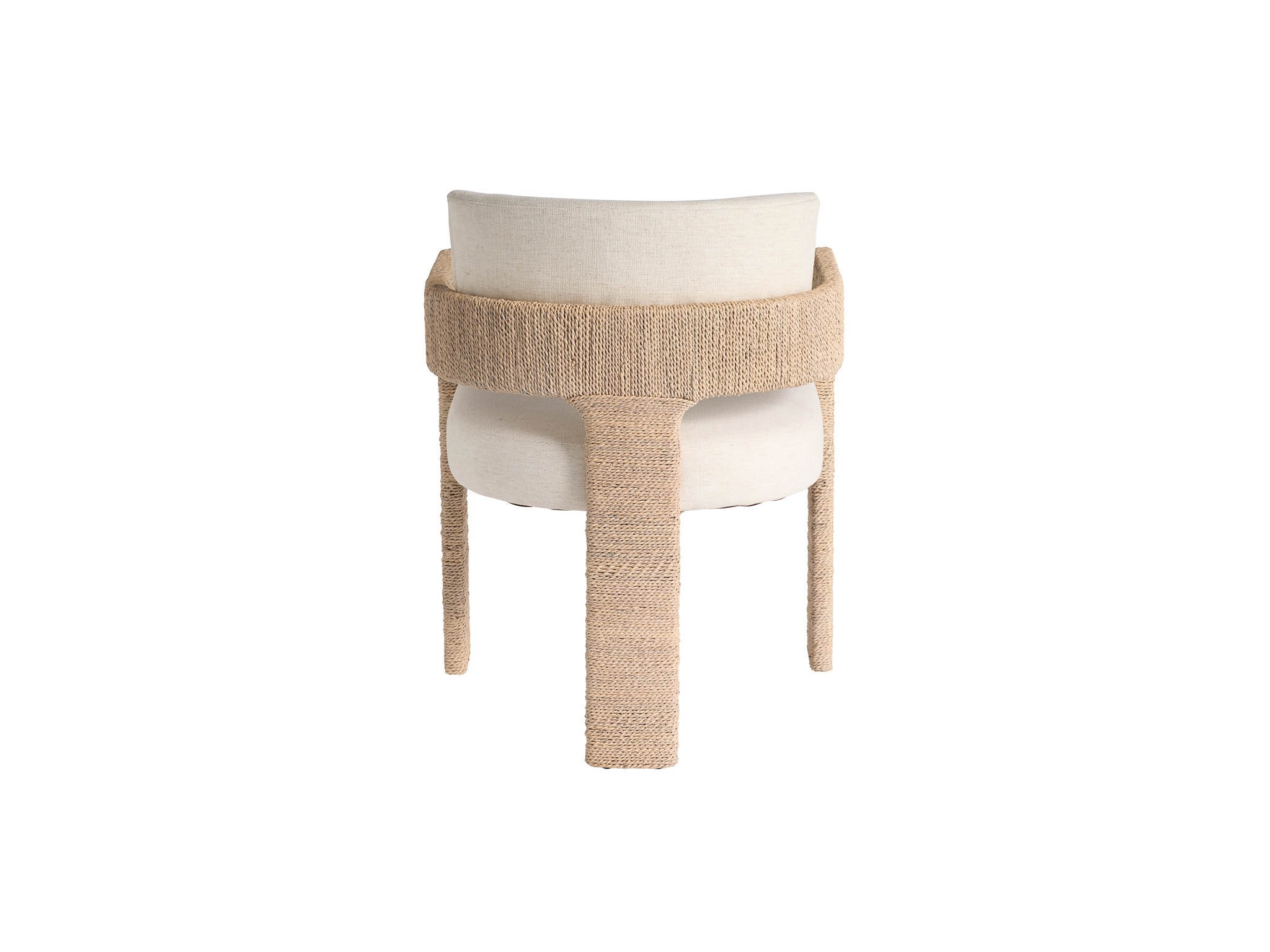 Abaca Arm Chair - Silo with a white background