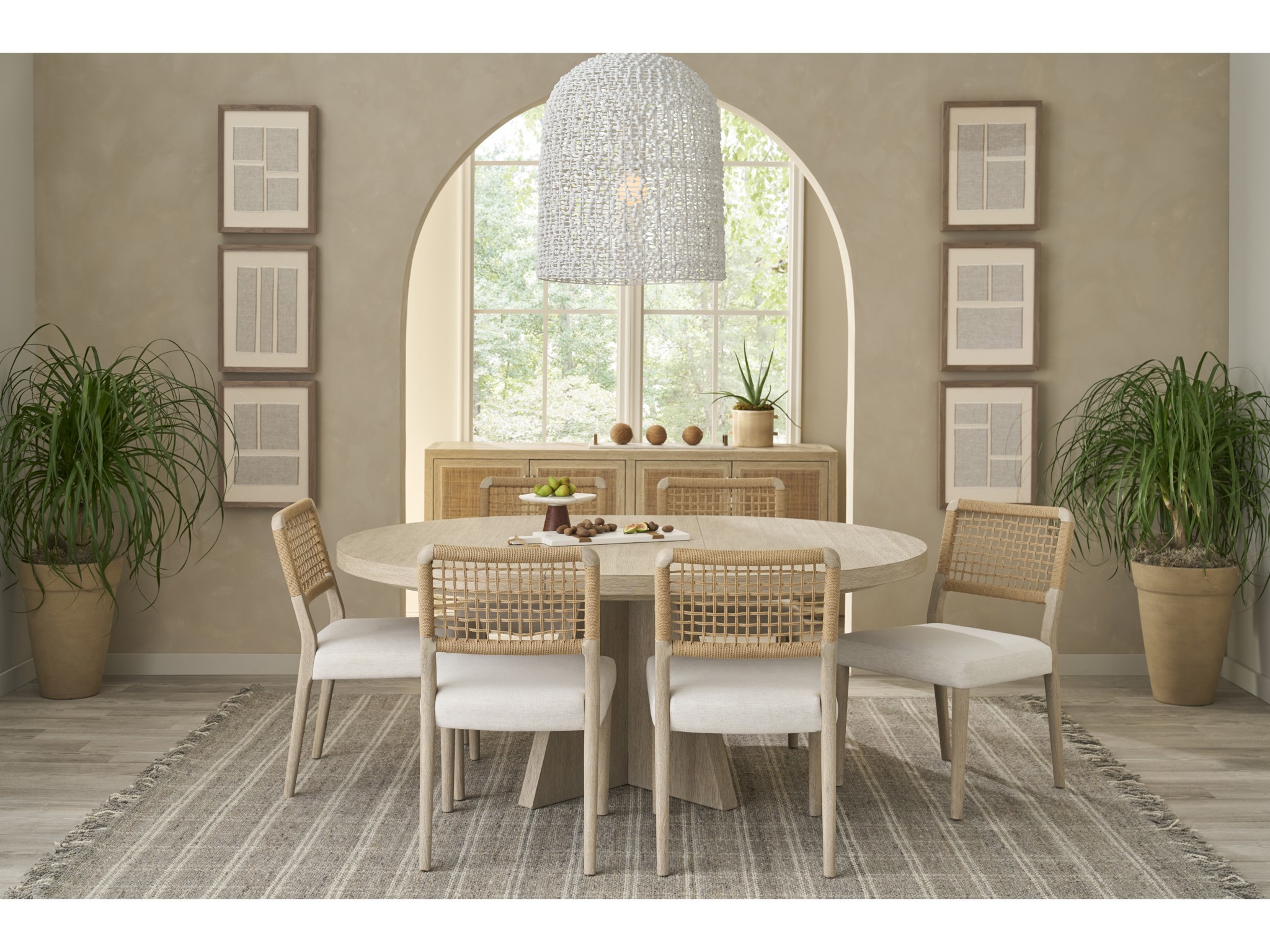 Dockside Dining Table - Multiple item room scene
