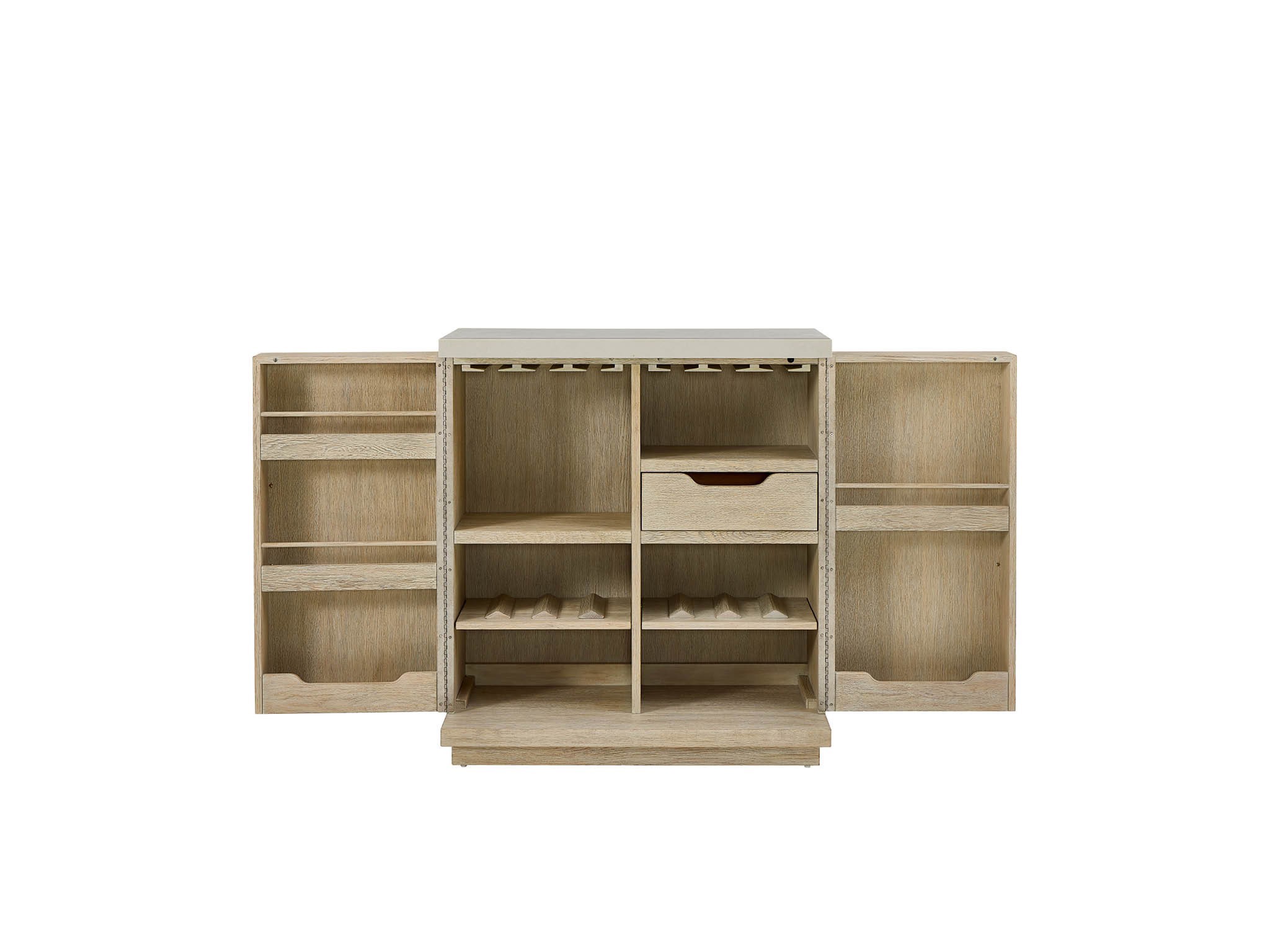 Dockside Bar Cabinet - Silo with a white background