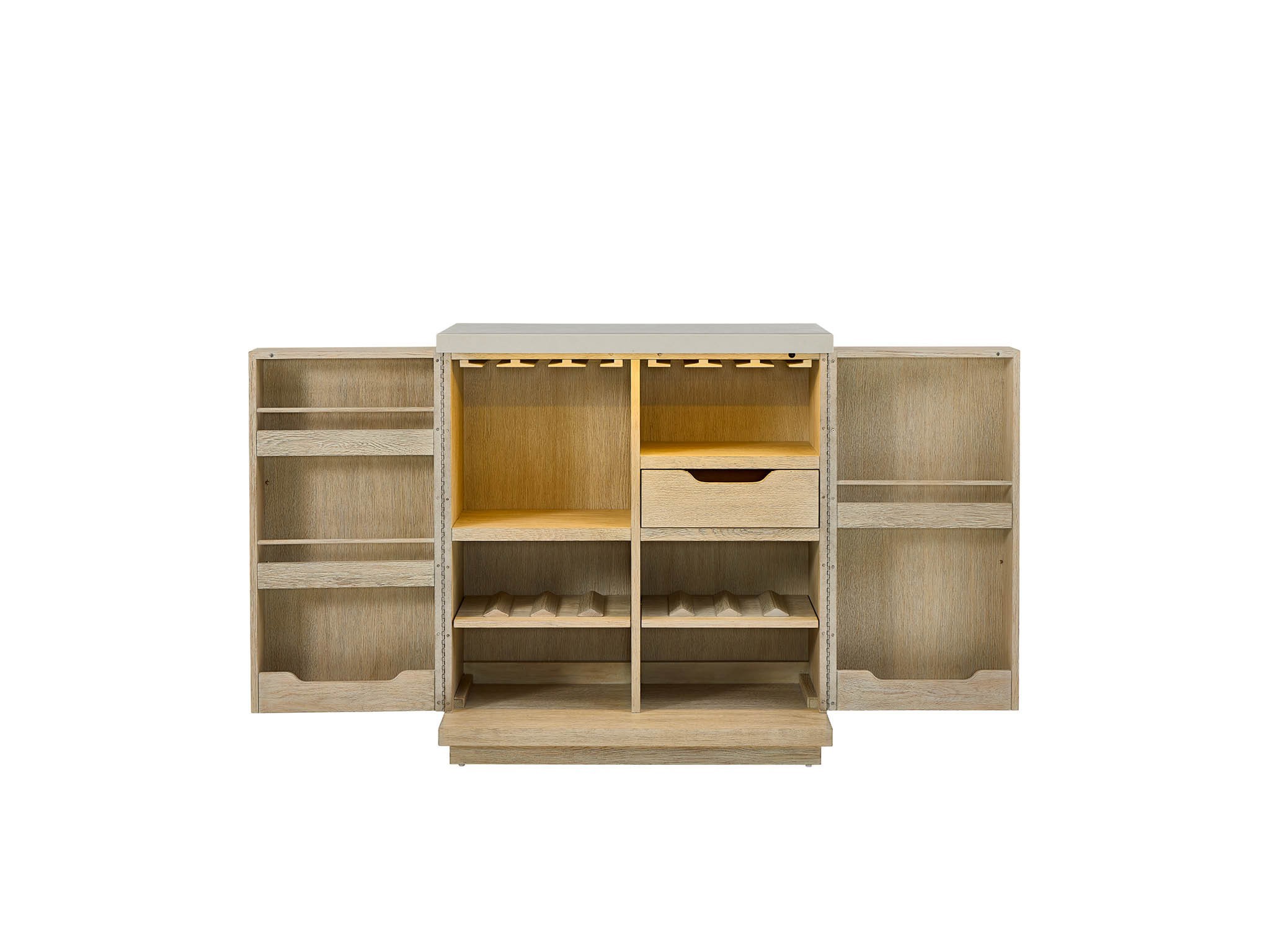 Dockside Bar Cabinet - Silo with a white background