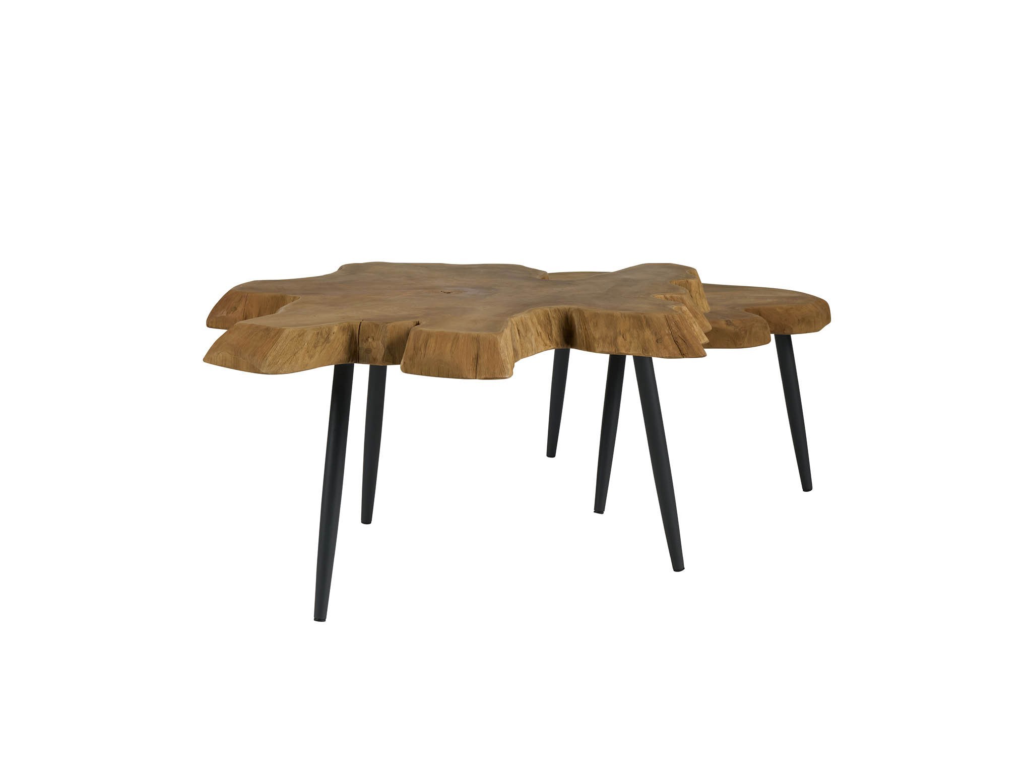 Driftwood Nesting Tables - Silo with a white background