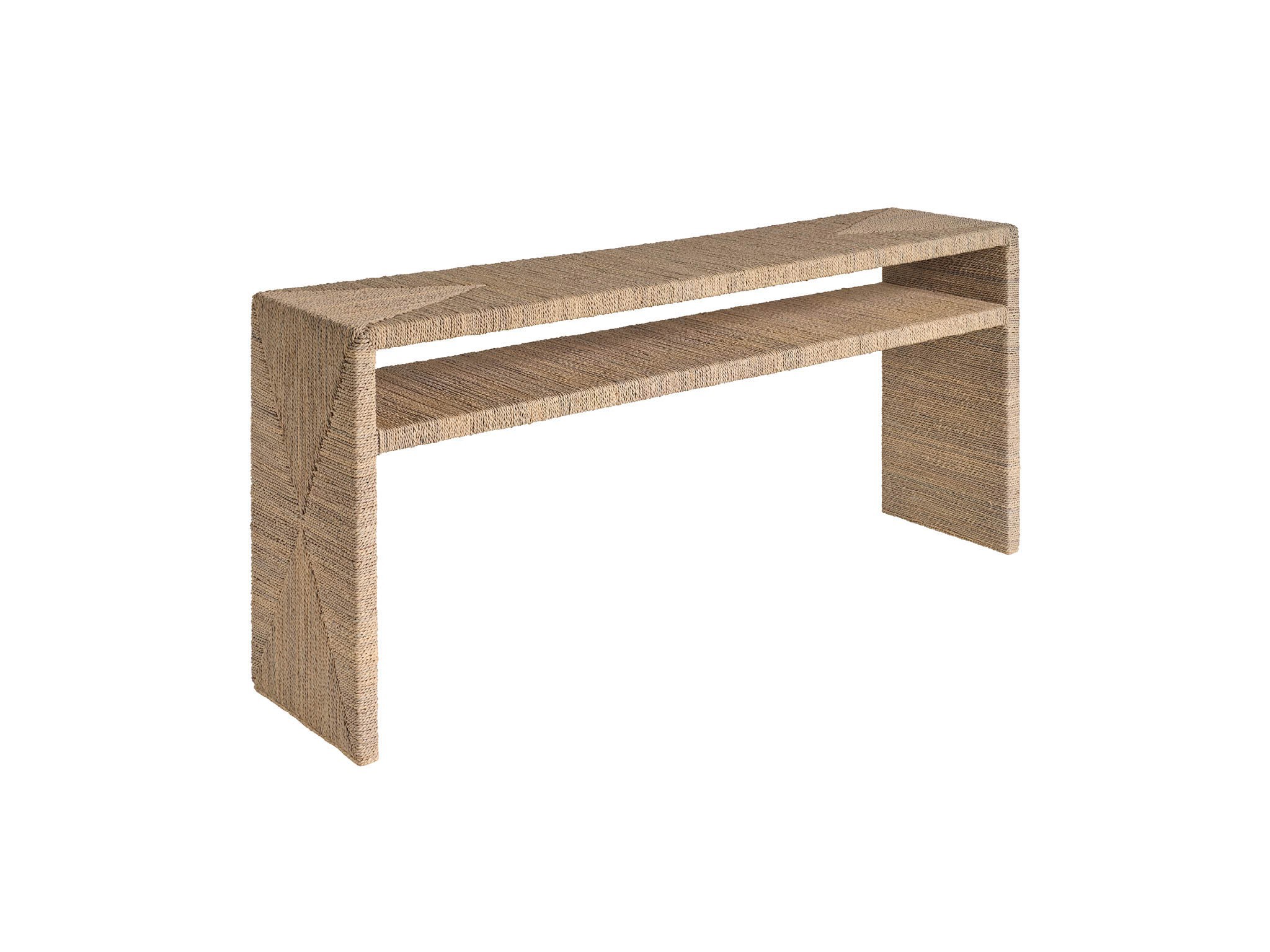 Abaca Console - Silo with a white background