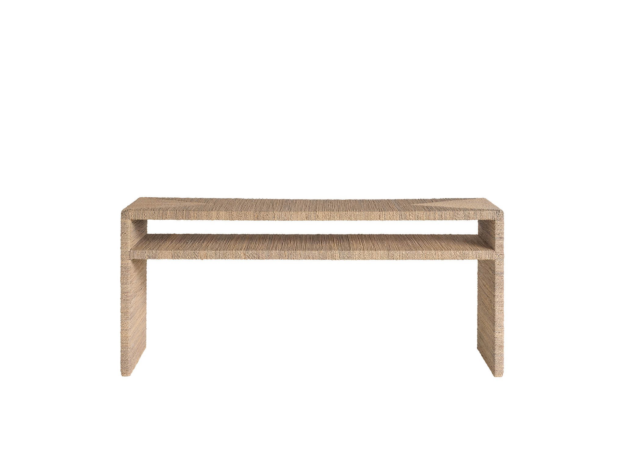Abaca Console - Silo with a white background