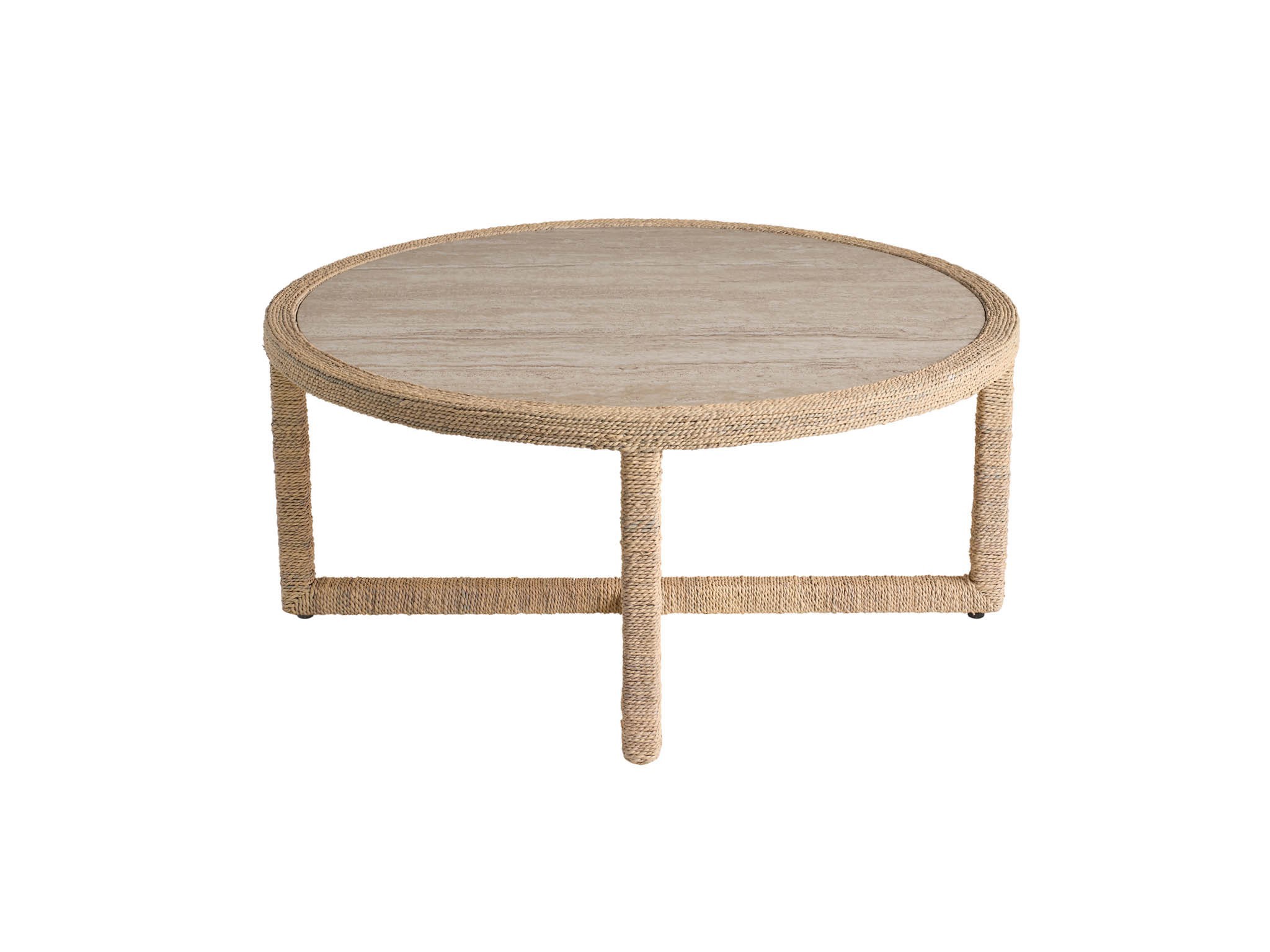 Abaca Cocktail Table - Silo with a white background