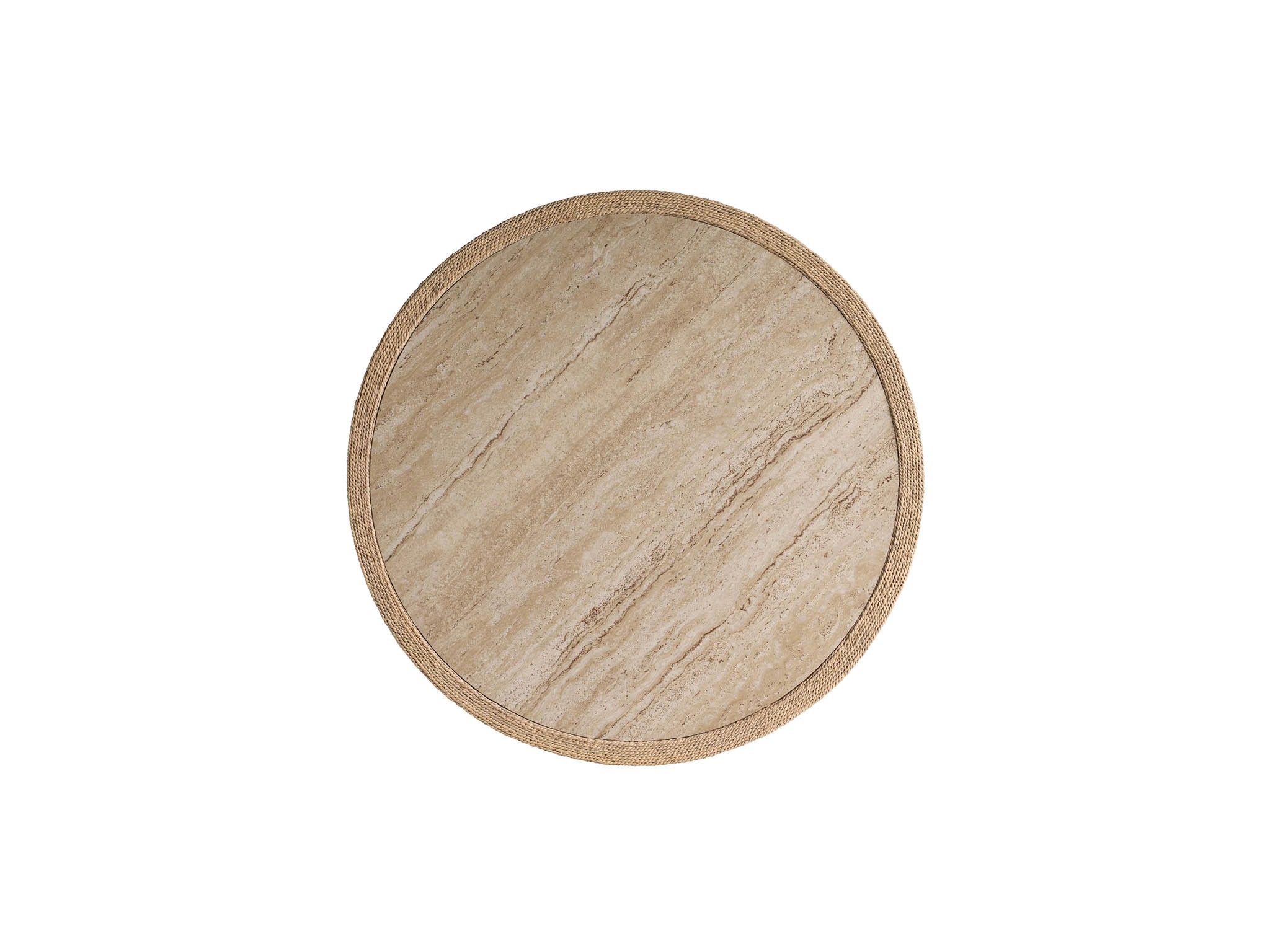 Abaca Cocktail Table - Silo with a white background