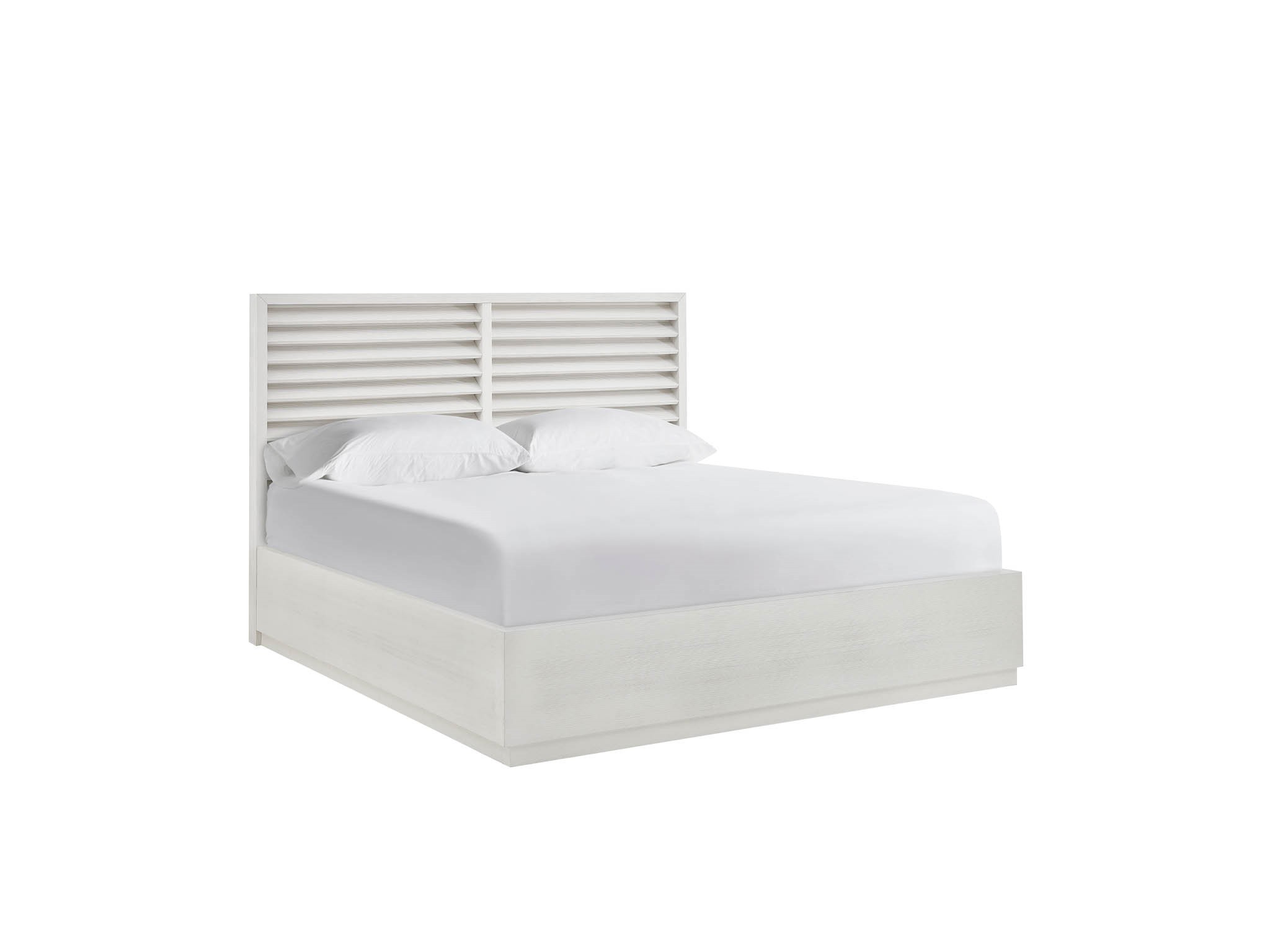 Shoreline Panel Storage Bed Queen - Silo with a white background