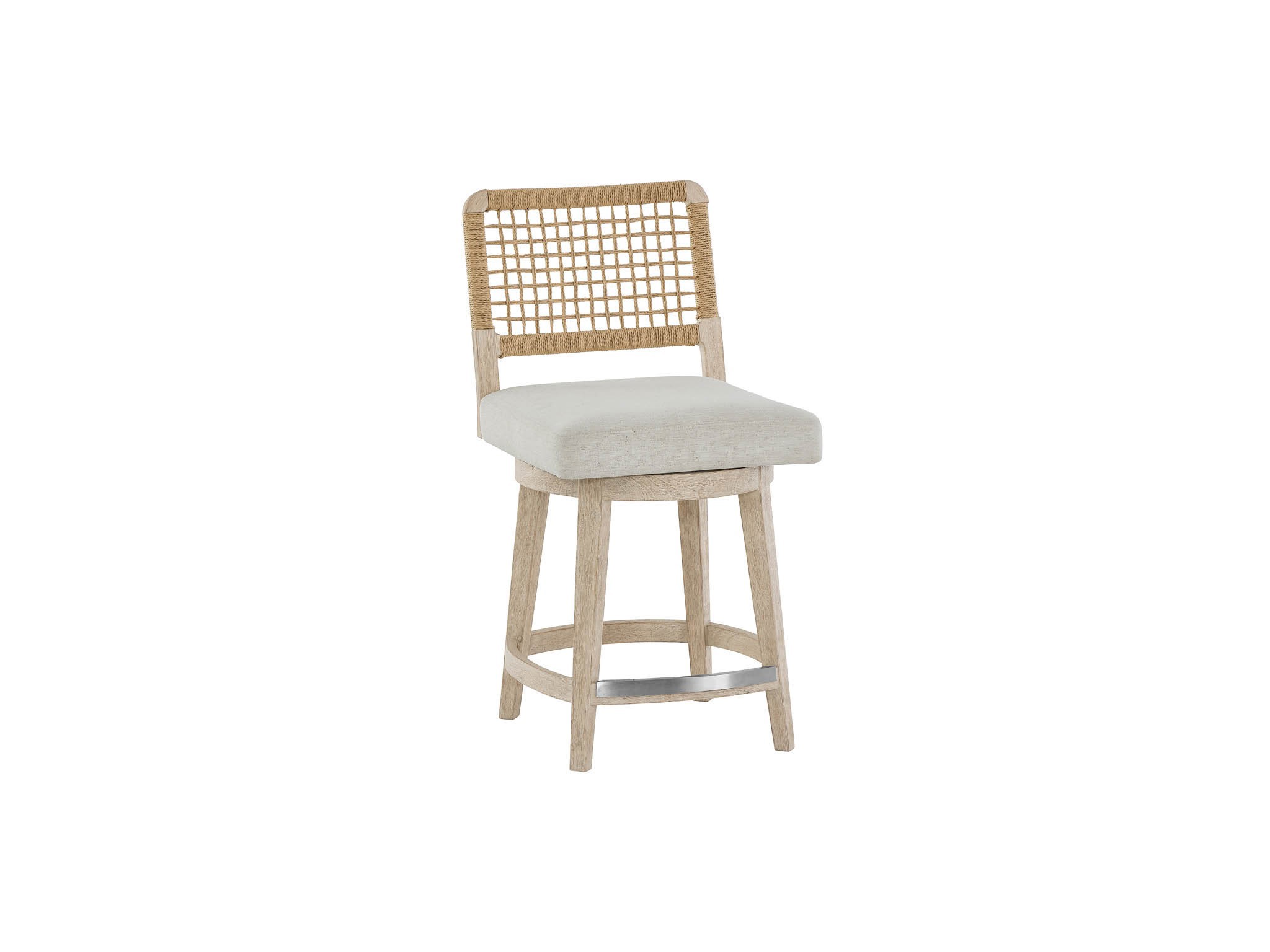 Dockside Swivel Counter Stool - Silo with a white background