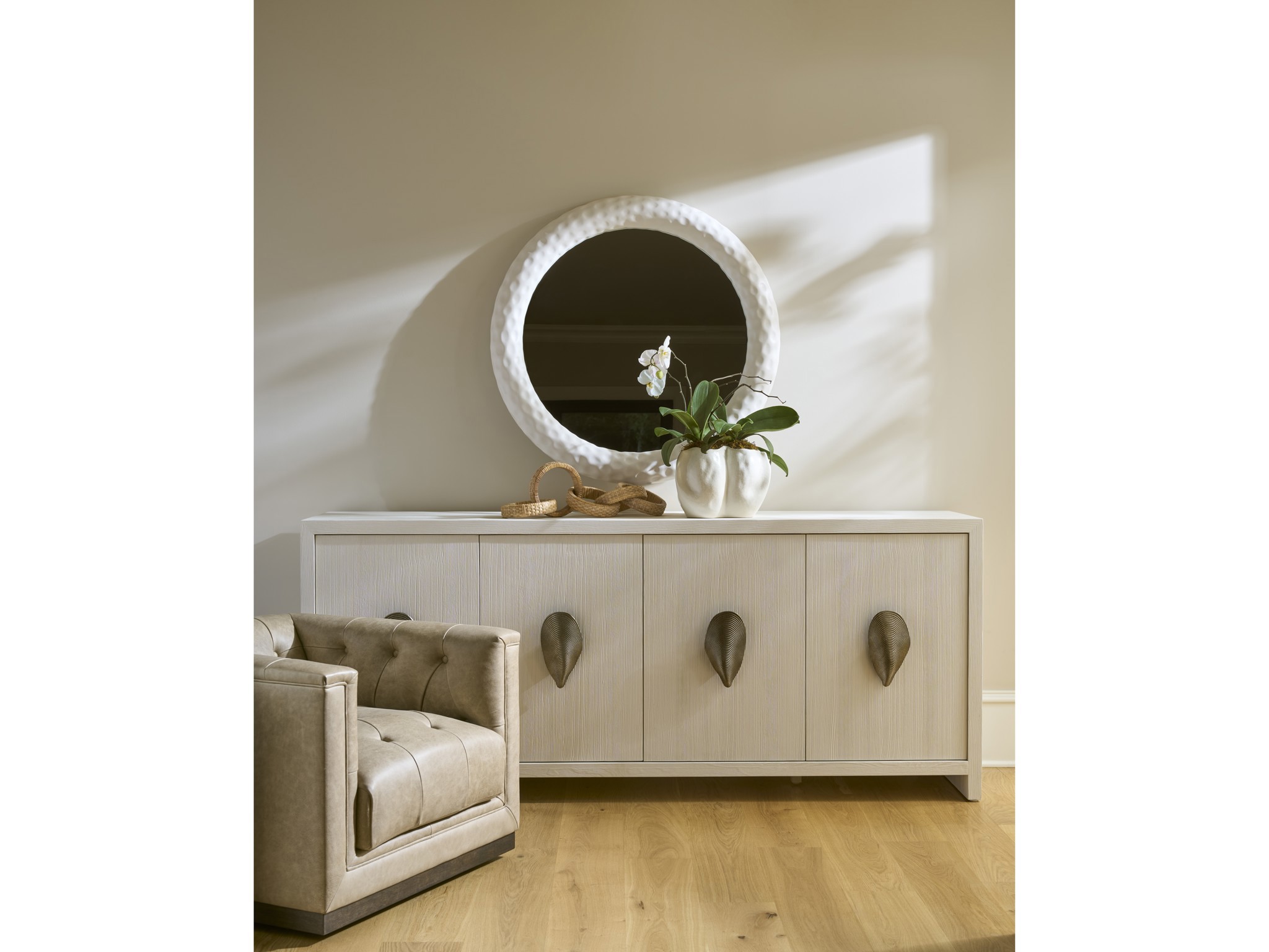 Shoreline Credenza - Multiple item room scene