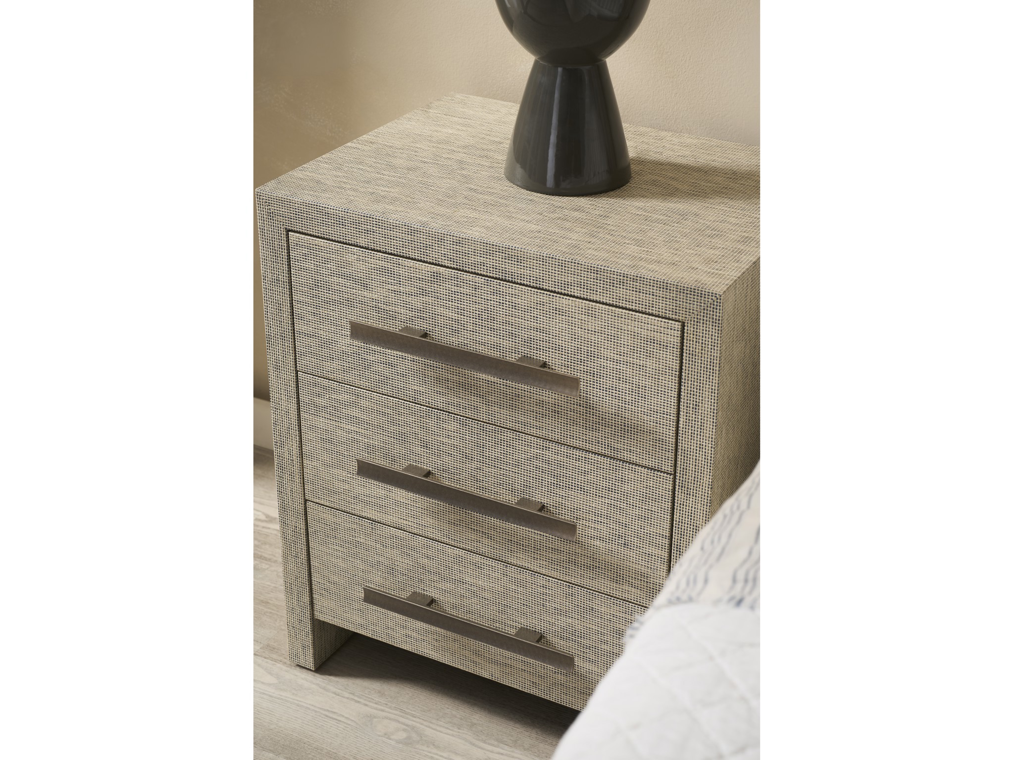 Seascape Nightstand - Multiple item room scene