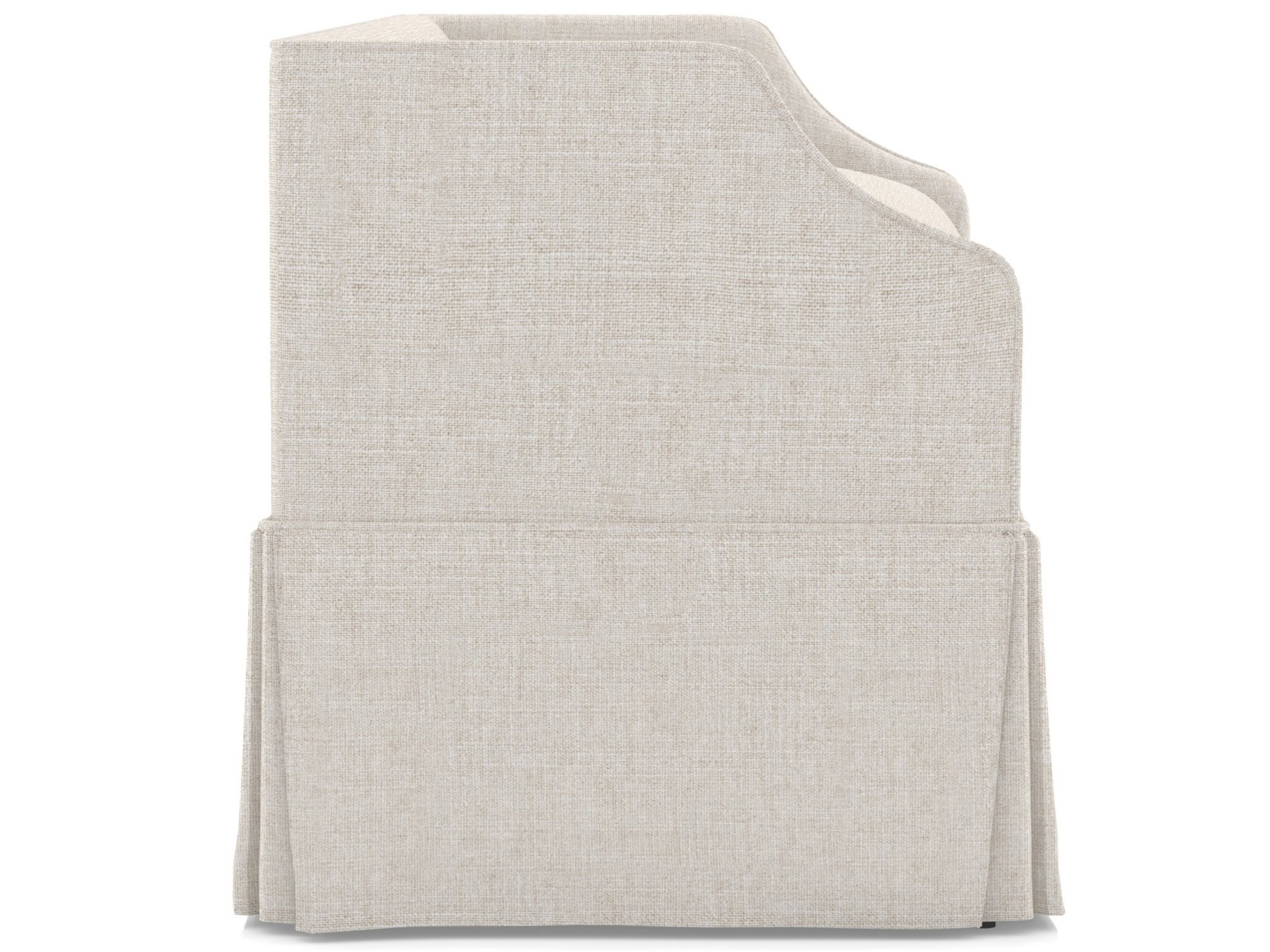 Commons Skirted Bench 56 - Special Order - Silo with a white background