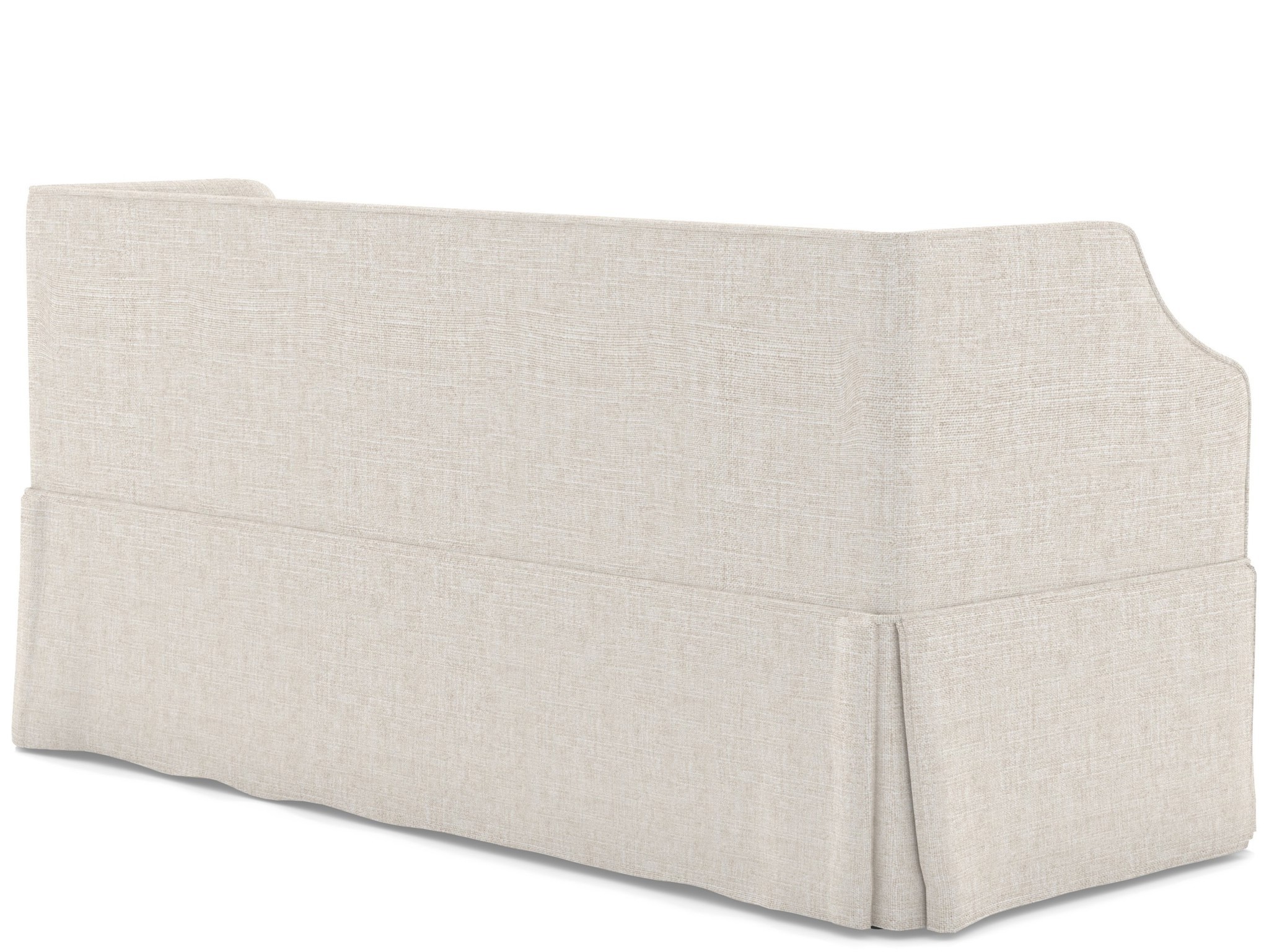Commons Skirted Bench 56 - Special Order - Silo with a white background