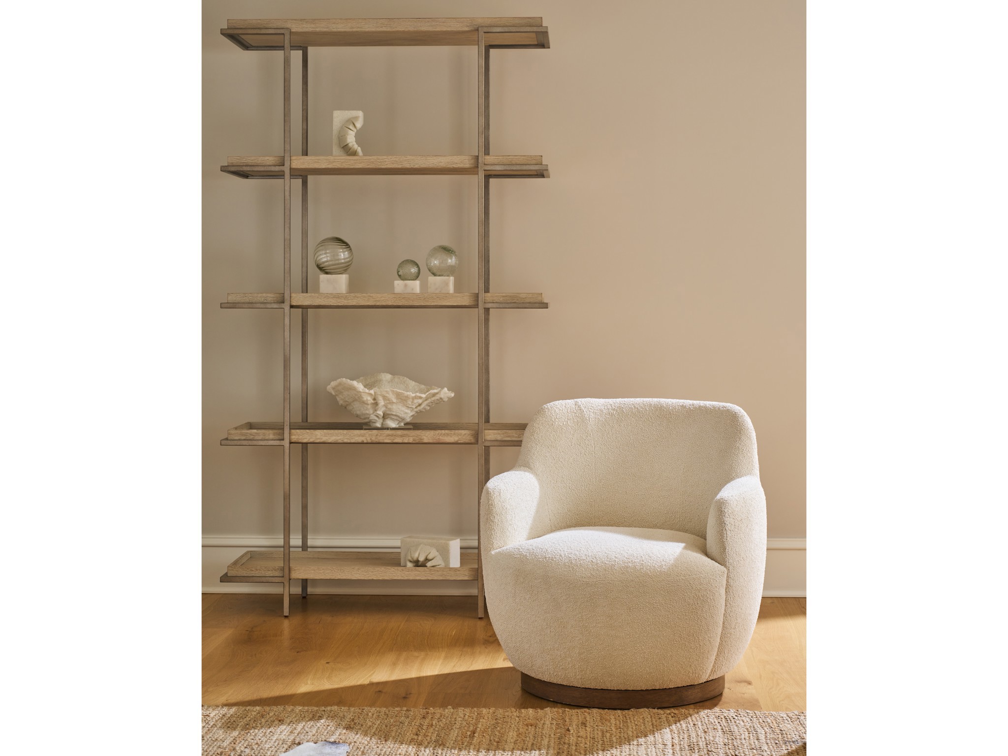 Chloe Swivel Chair - Multiple item room scene