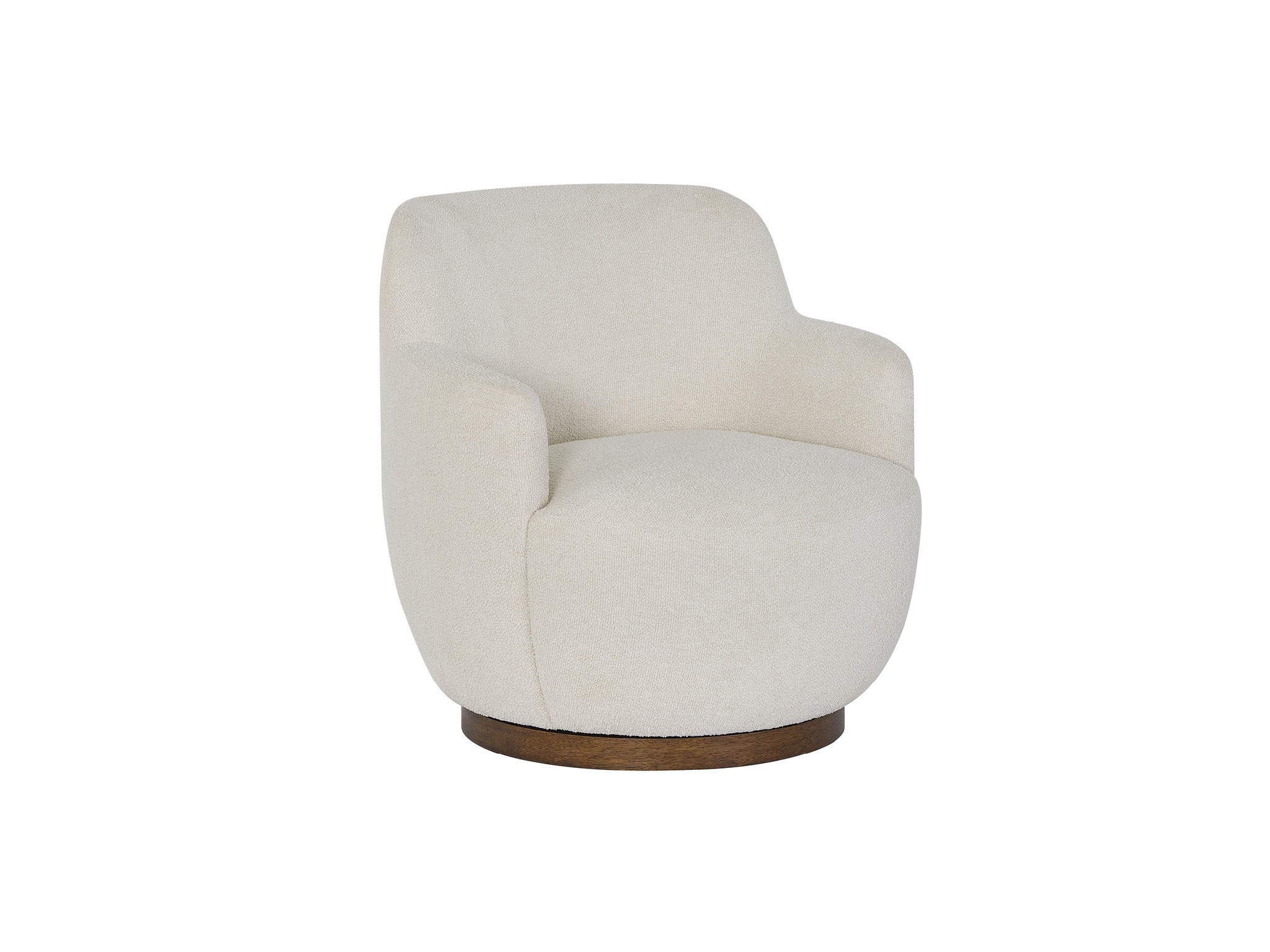 Chloe Swivel Chair - Silo with a white background