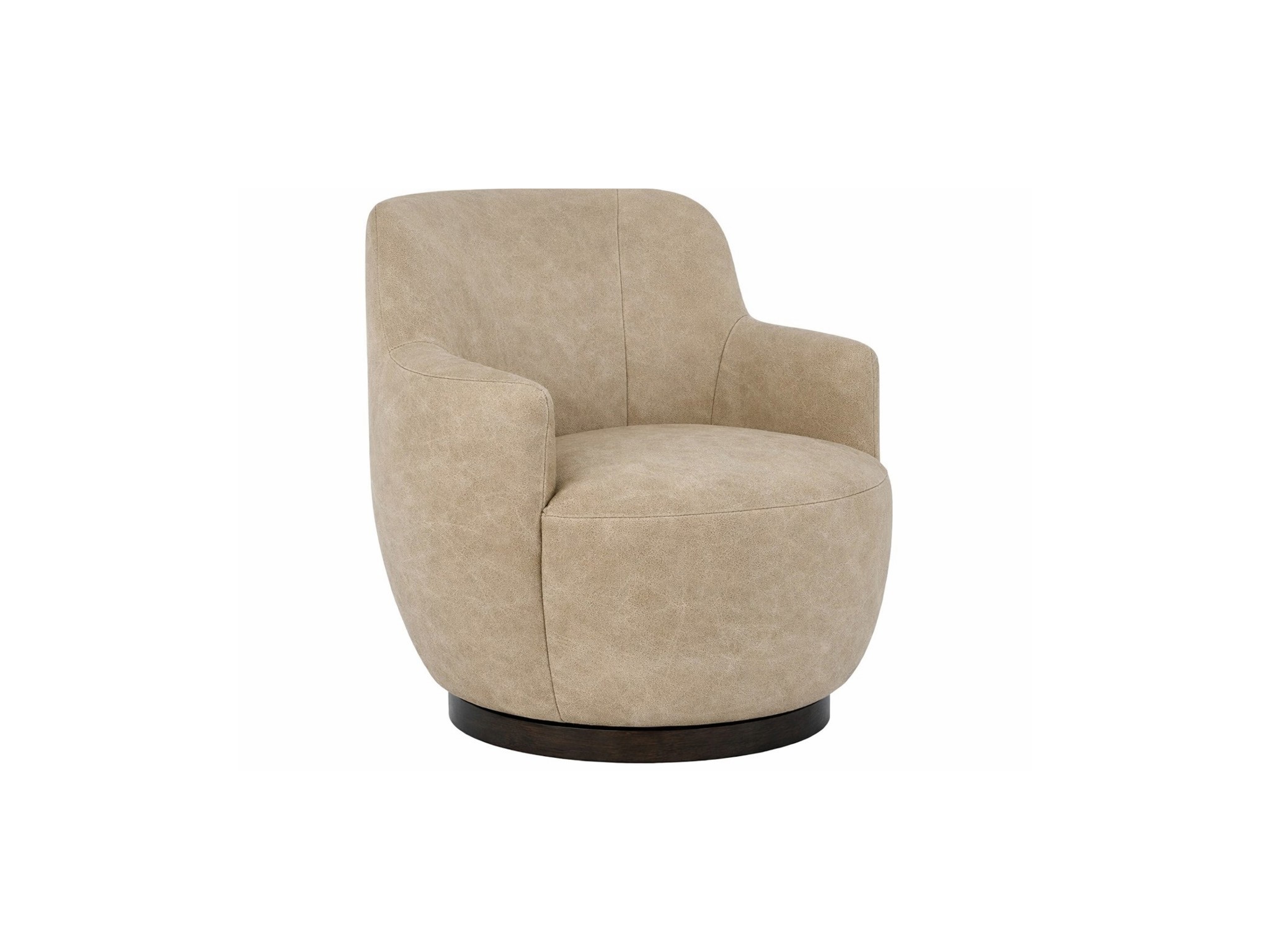 Chloe Swivel Chair - Silo with a white background