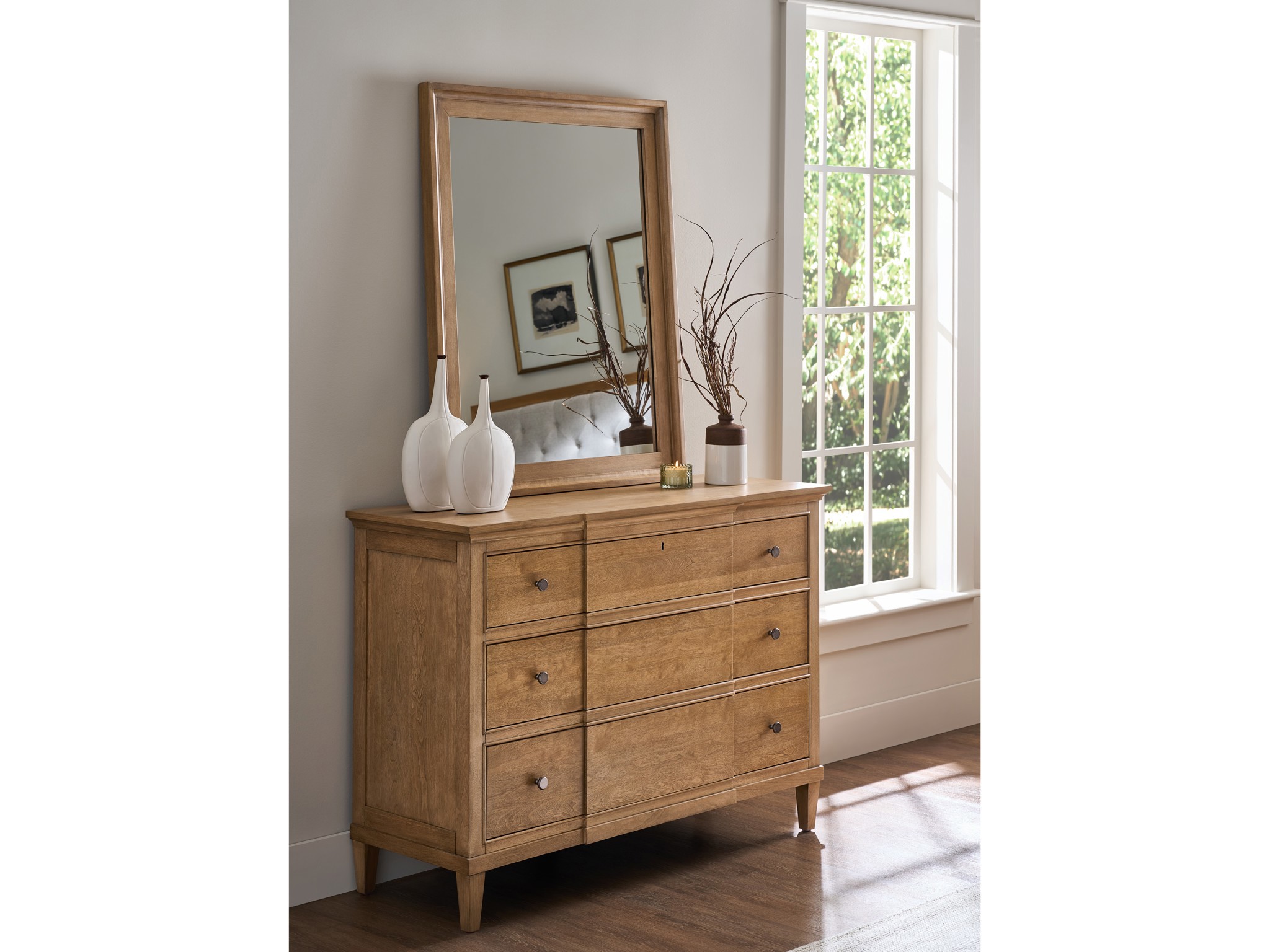 Brindle Dresser - Multiple item room scene