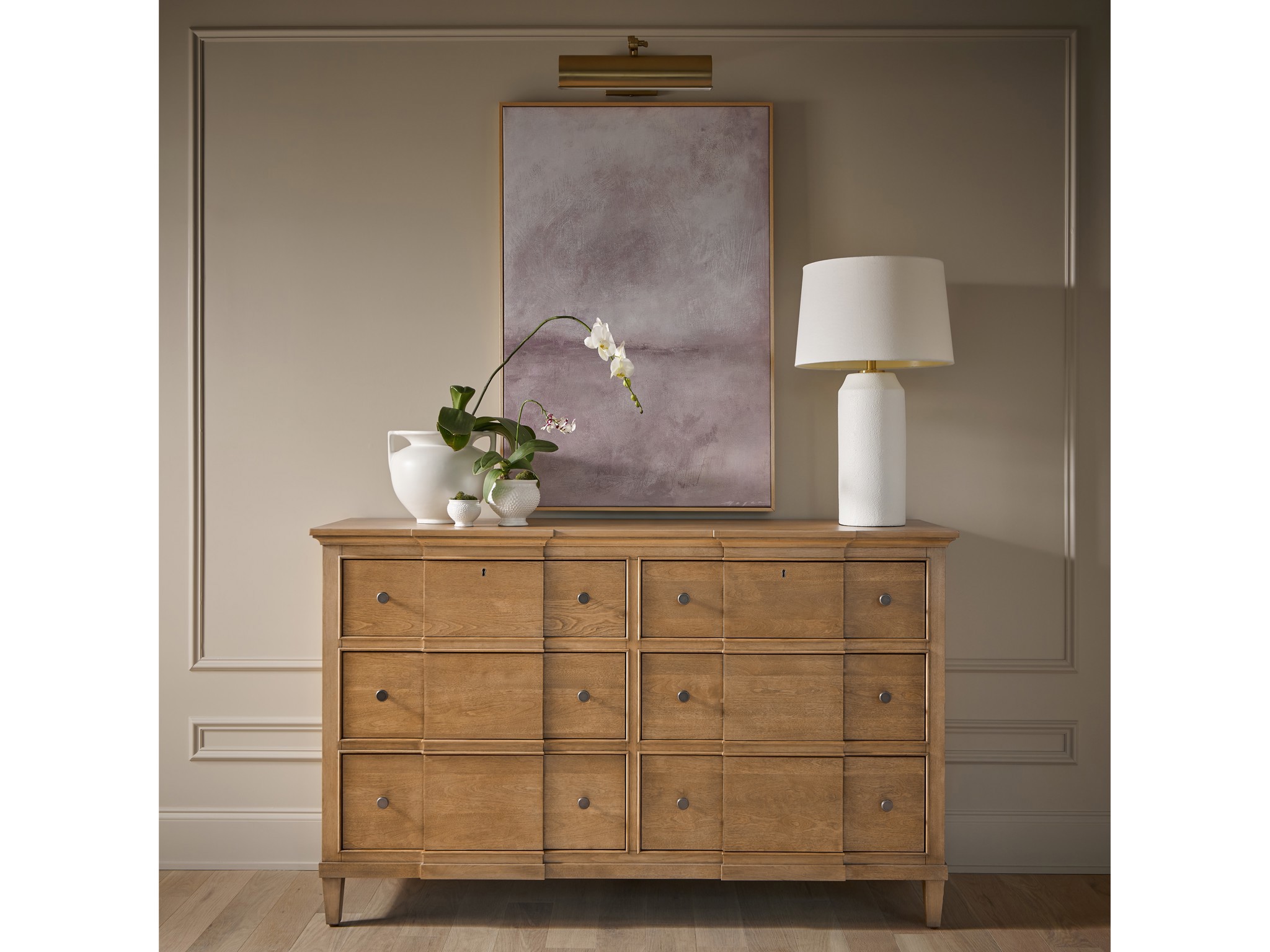 Brindle Dresser - Multiple item room scene