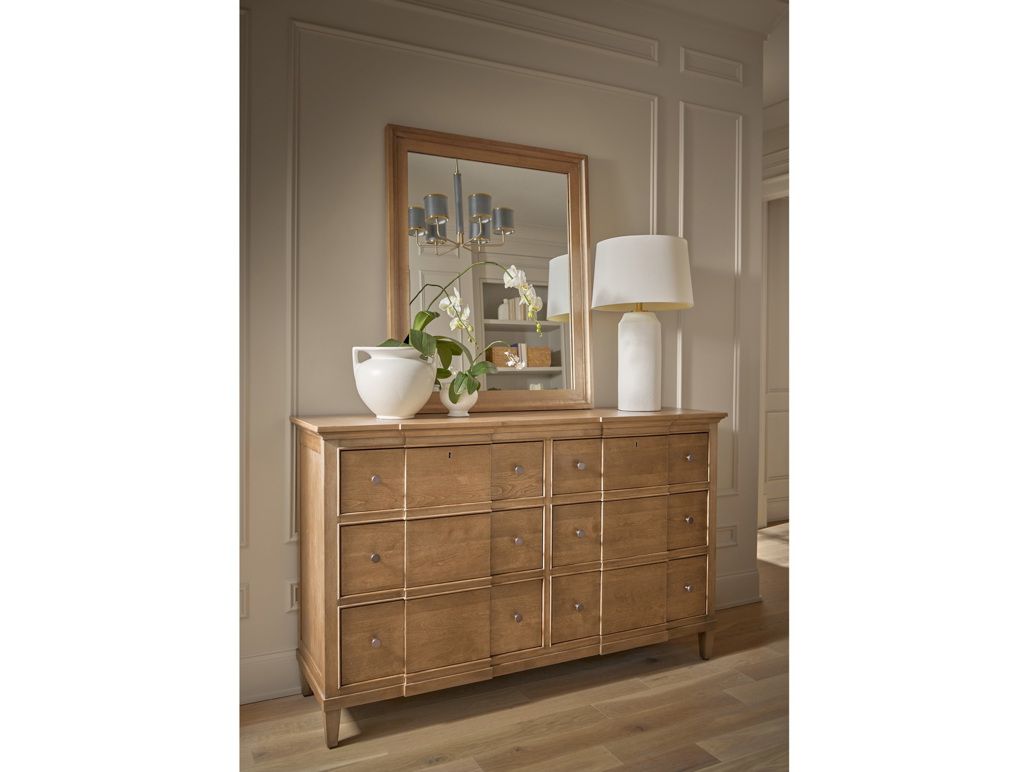 Brindle Dresser - Multiple item room scene