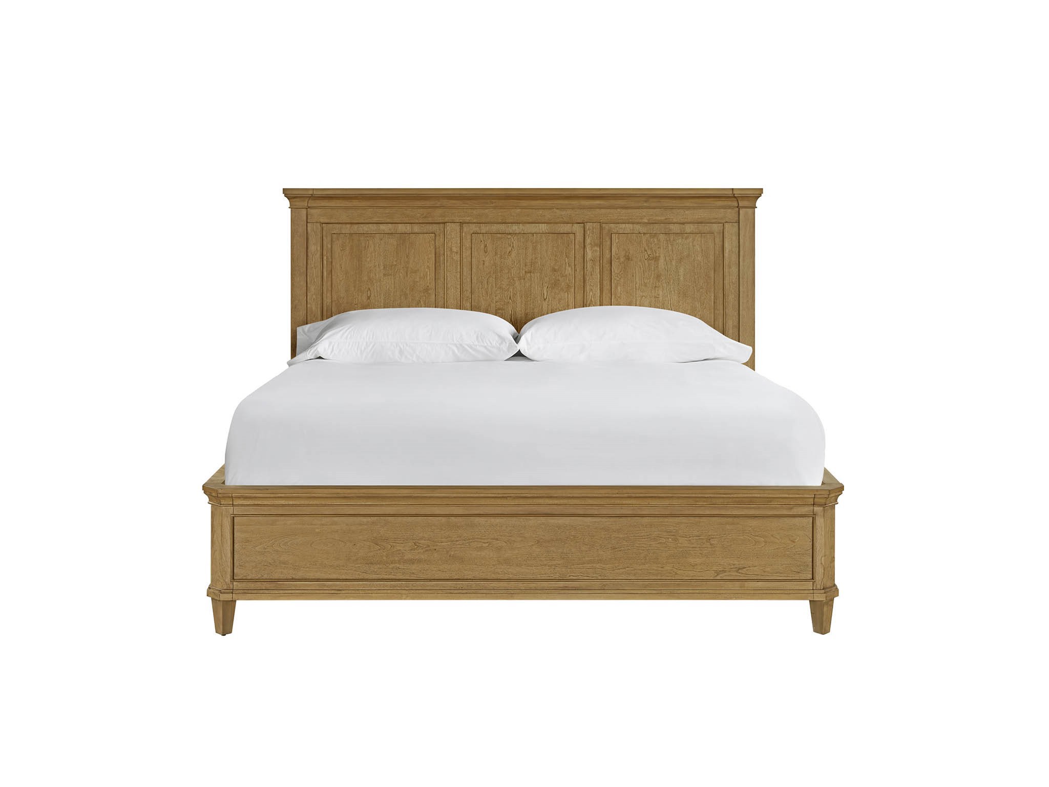 Brindle Panel Bed King - Silo with a white background