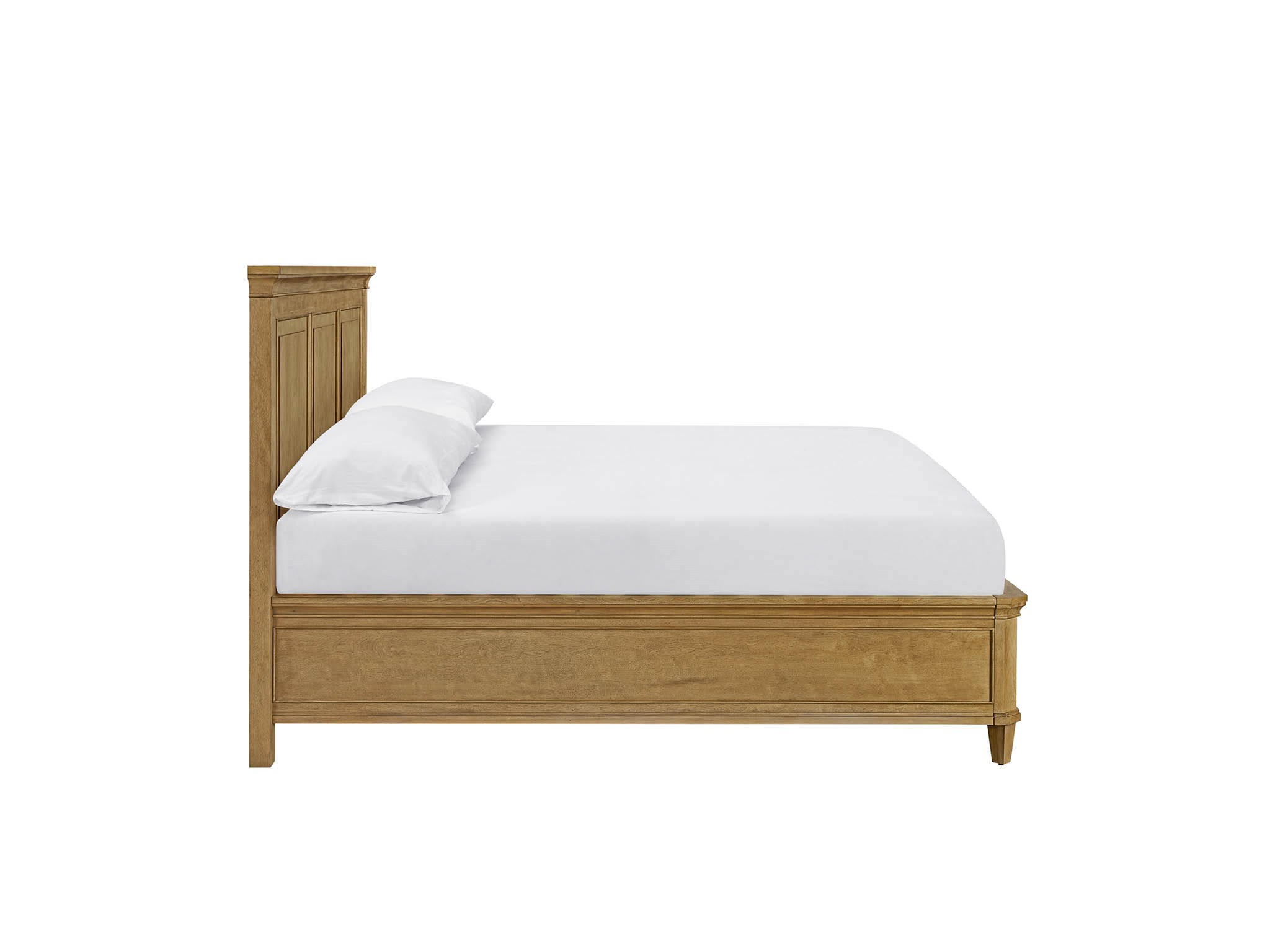 Brindle Panel Bed Queen - Silo with a white background