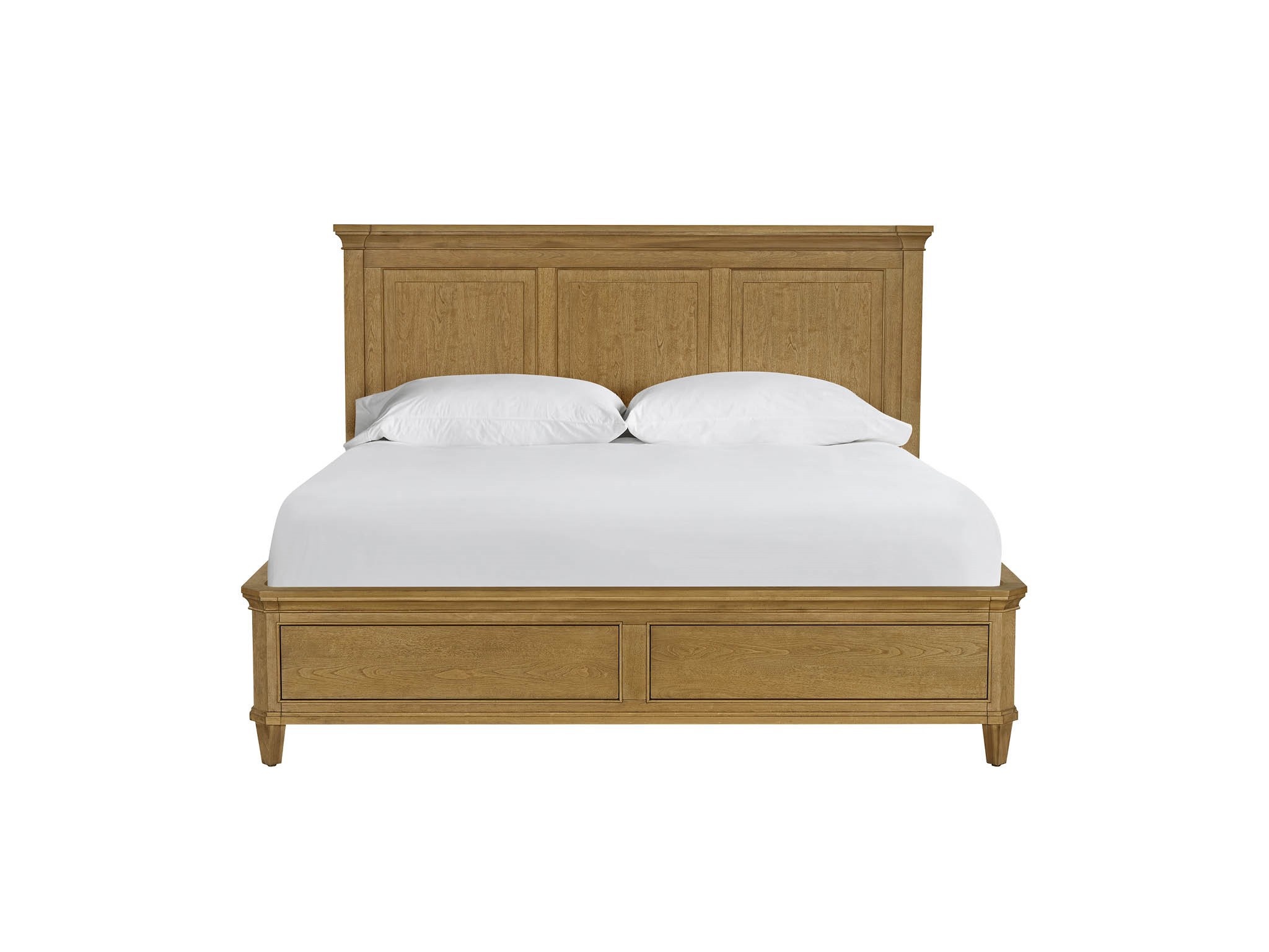 Brindle Storage Bed King - Silo with a white background