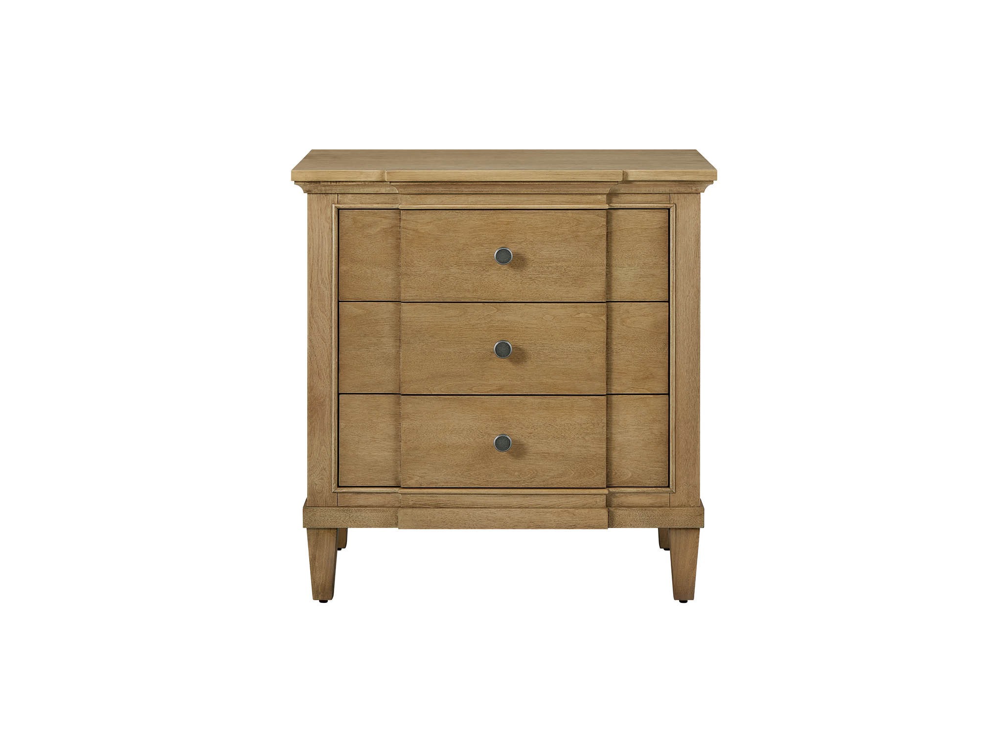 Brindle Nightstand - Silo with a white background
