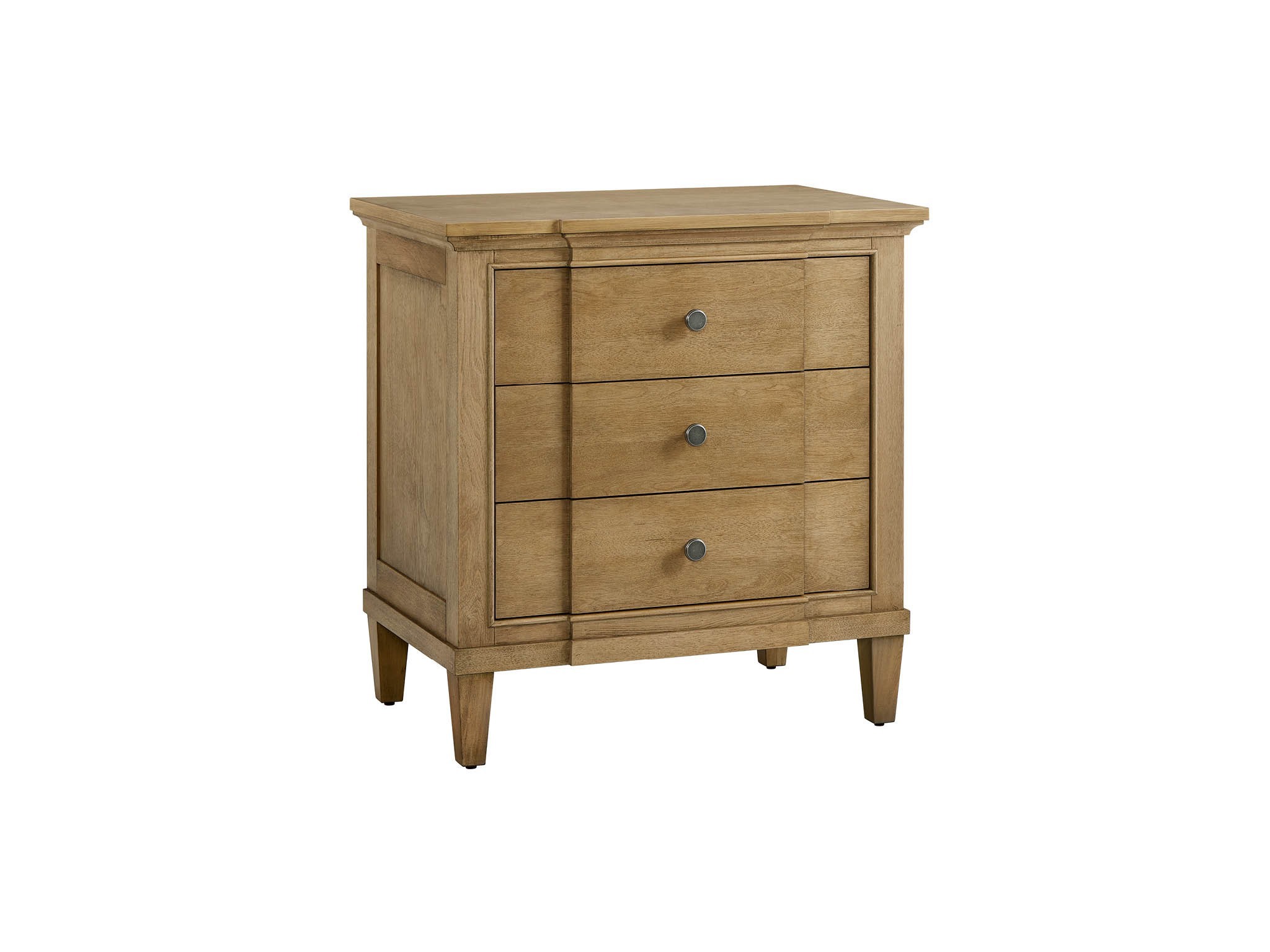 Brindle Nightstand - Silo with a white background