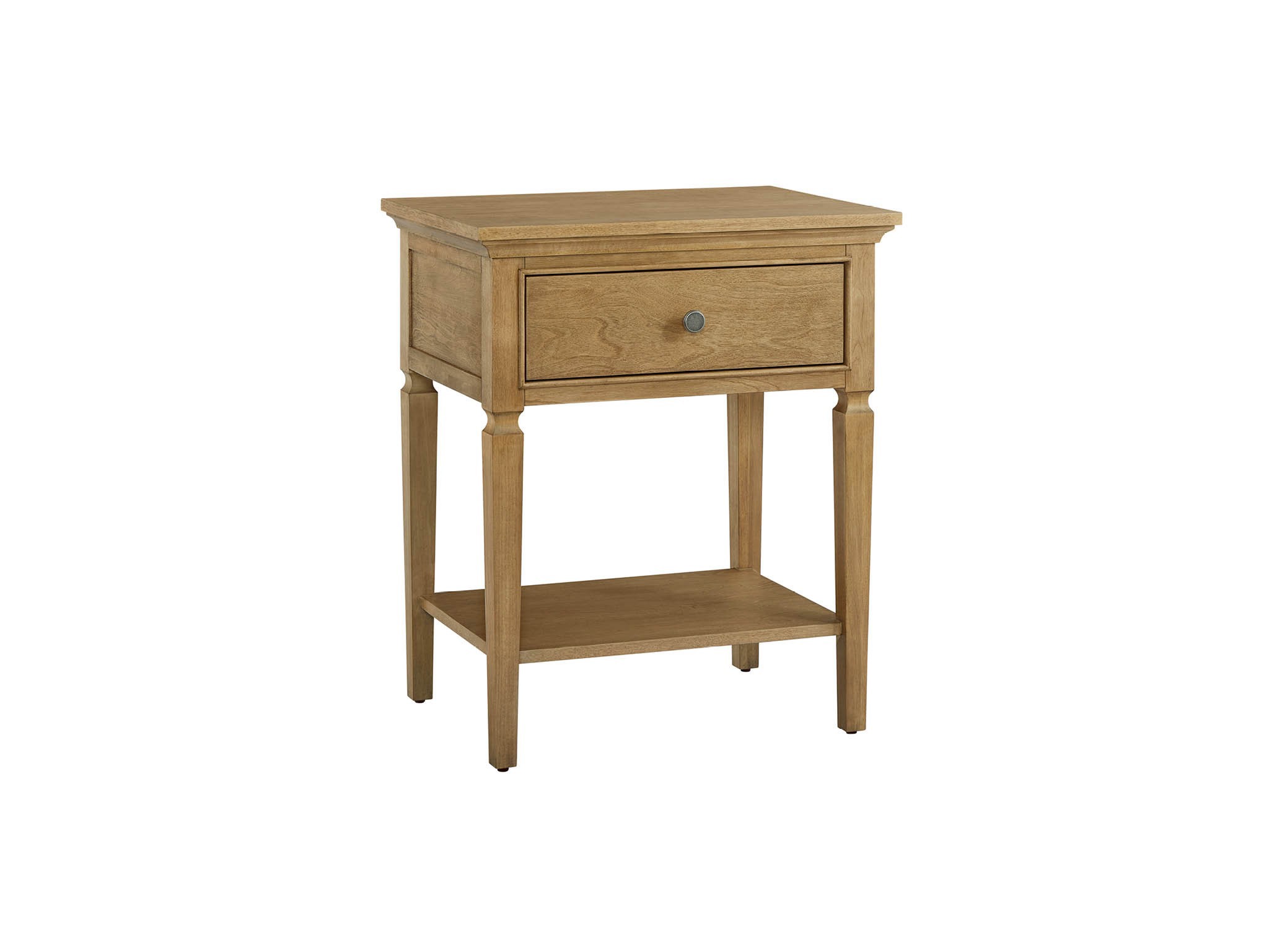 Brindle Nightstand - Silo with a white background