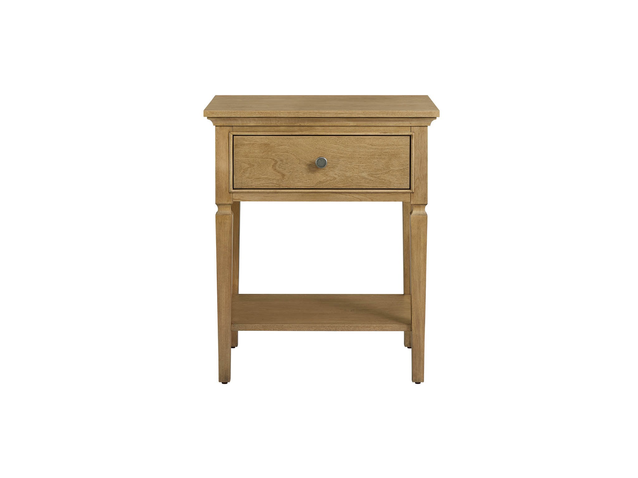 Brindle Nightstand - Silo with a white background