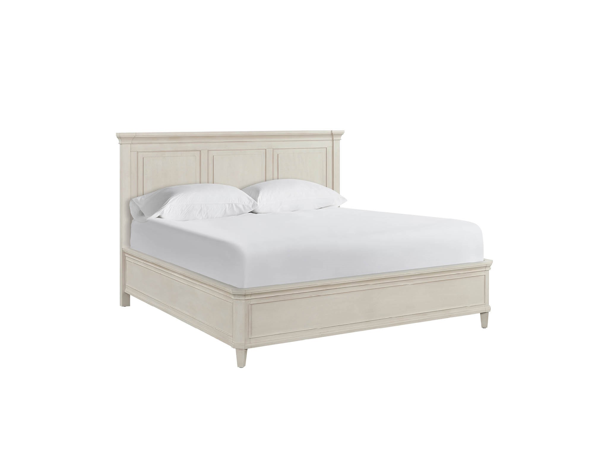 Willow Panel Bed Queen - Silo with a white background