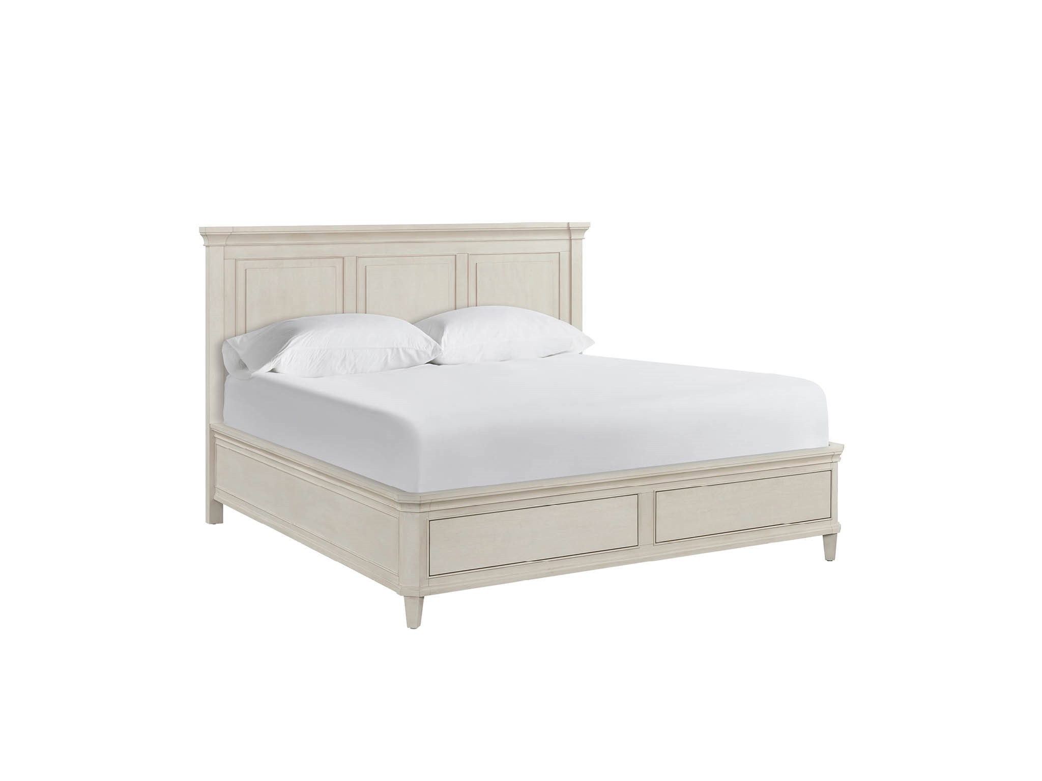 Willow Storage Bed King - Silo with a white background