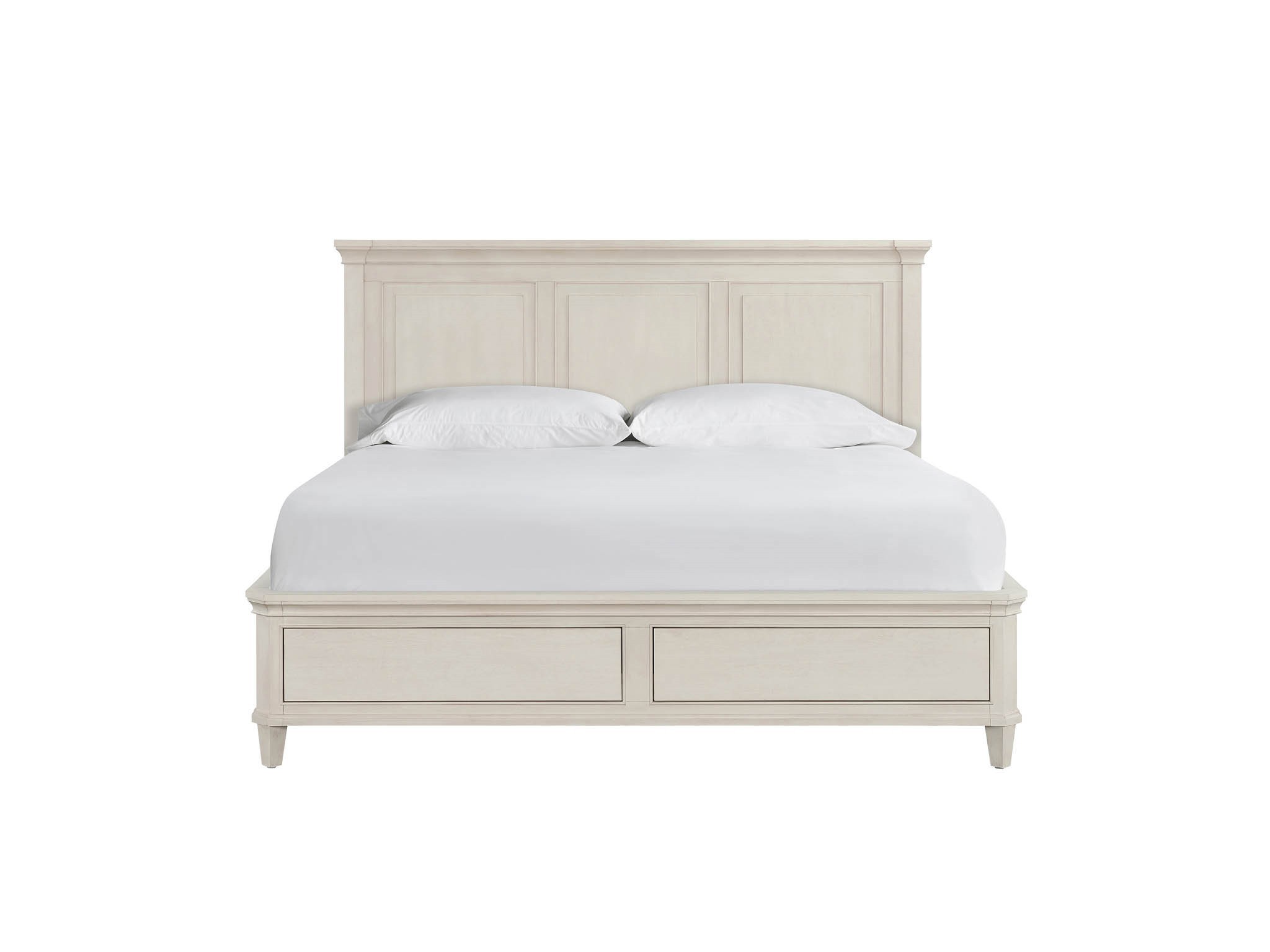 Willow Storage Bed Queen - Silo with a white background
