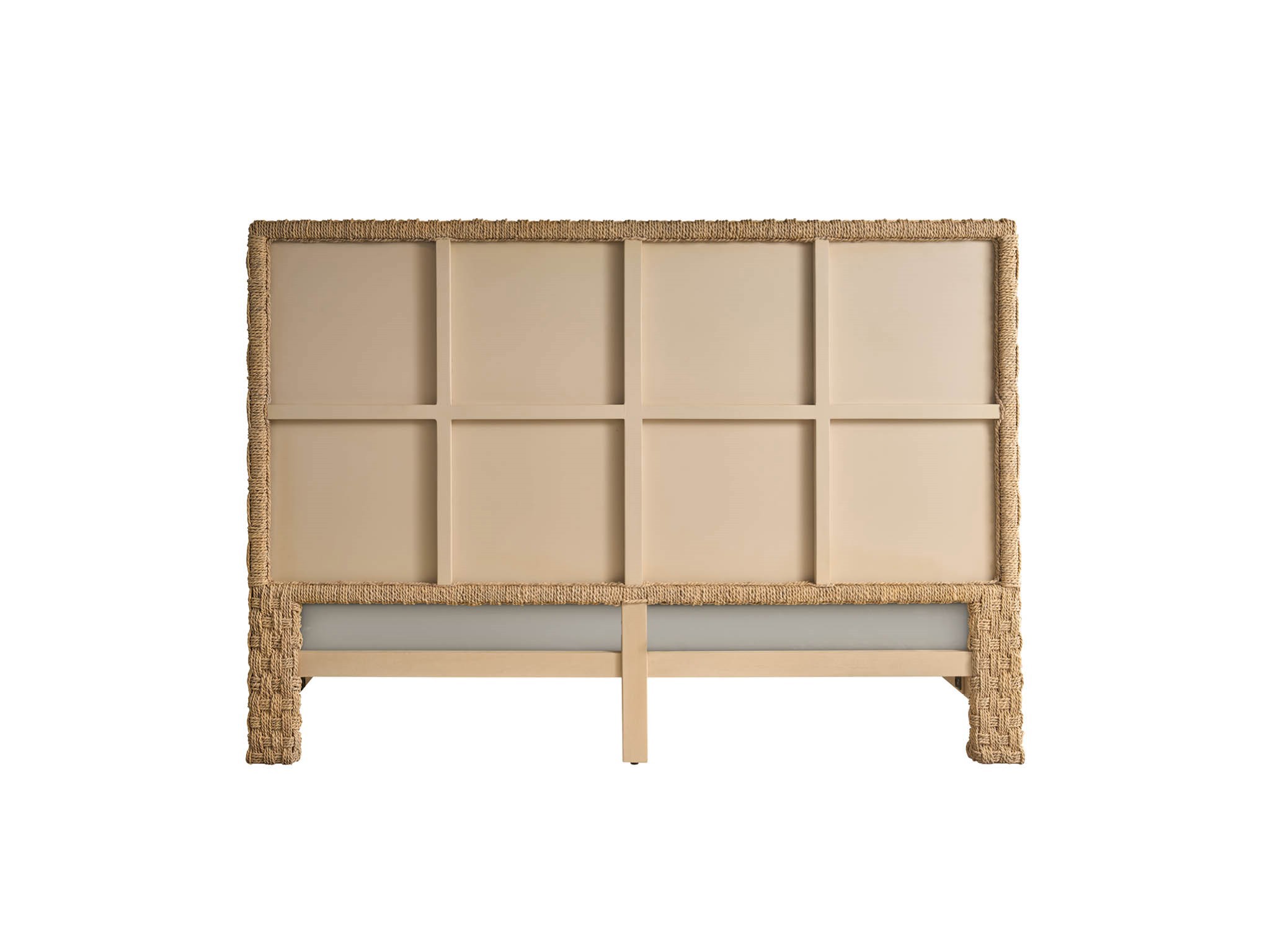 Willow Woven Bed King - Silo with a white background