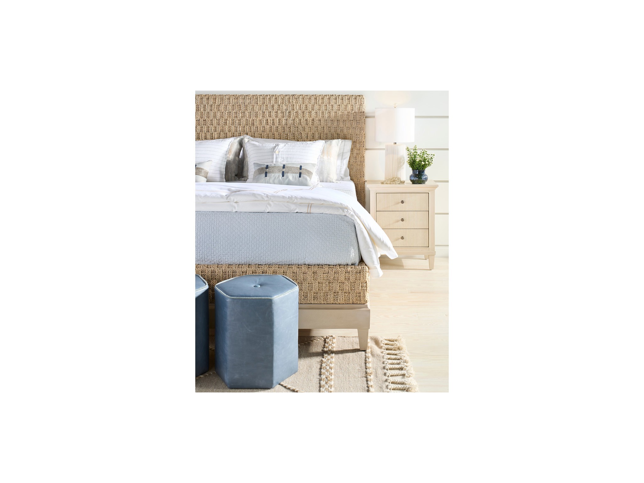 Meadow Nightstand - Multiple item room scene