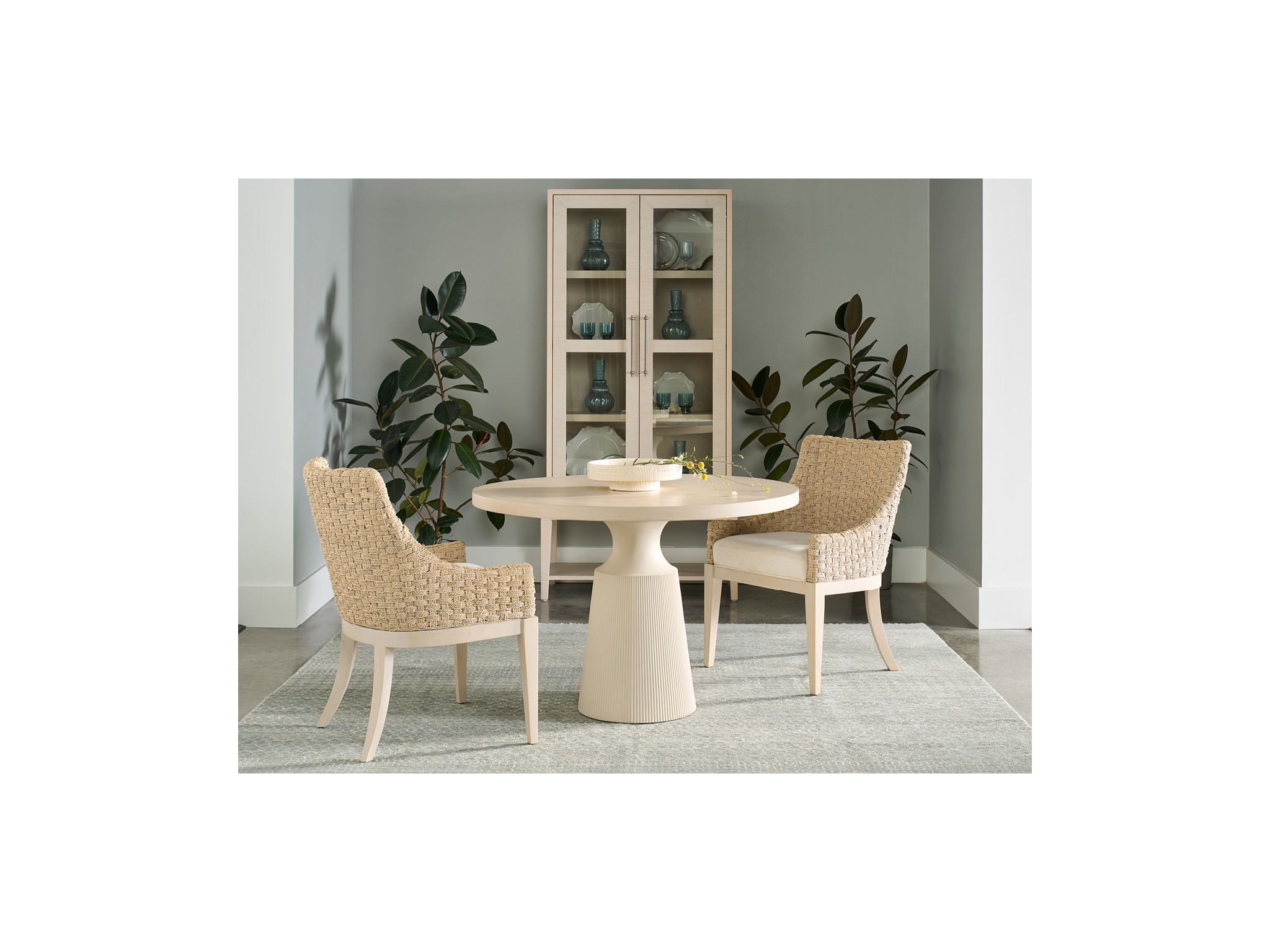 Meadow Display Cabinet - Multiple item room scene