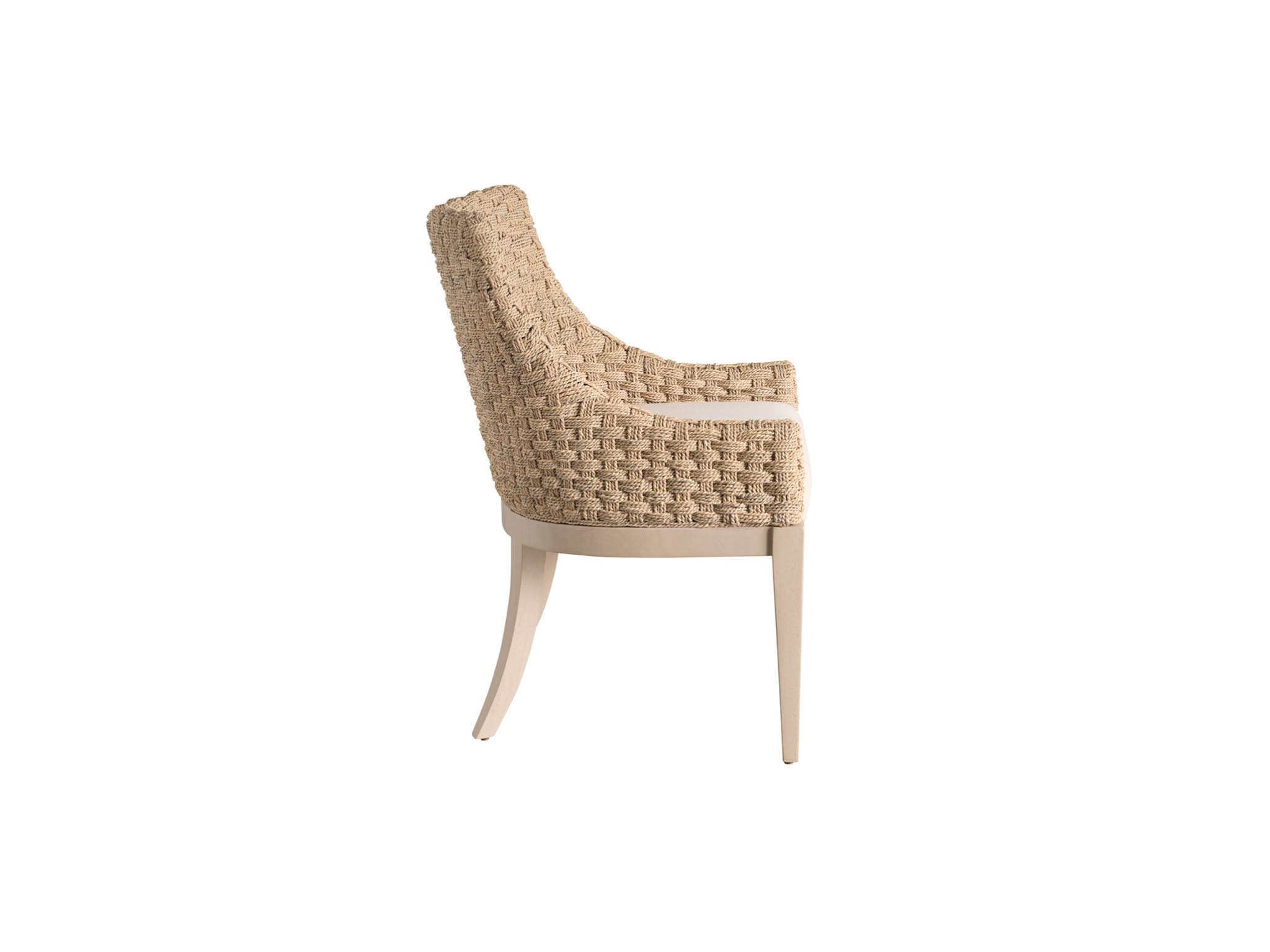 Willow Woven Chair - Silo with a white background
