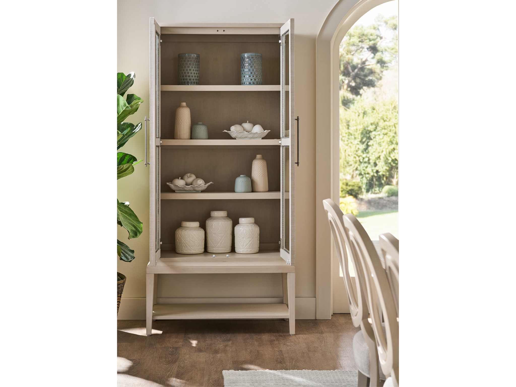 Meadow Display Cabinet - Multiple item room scene