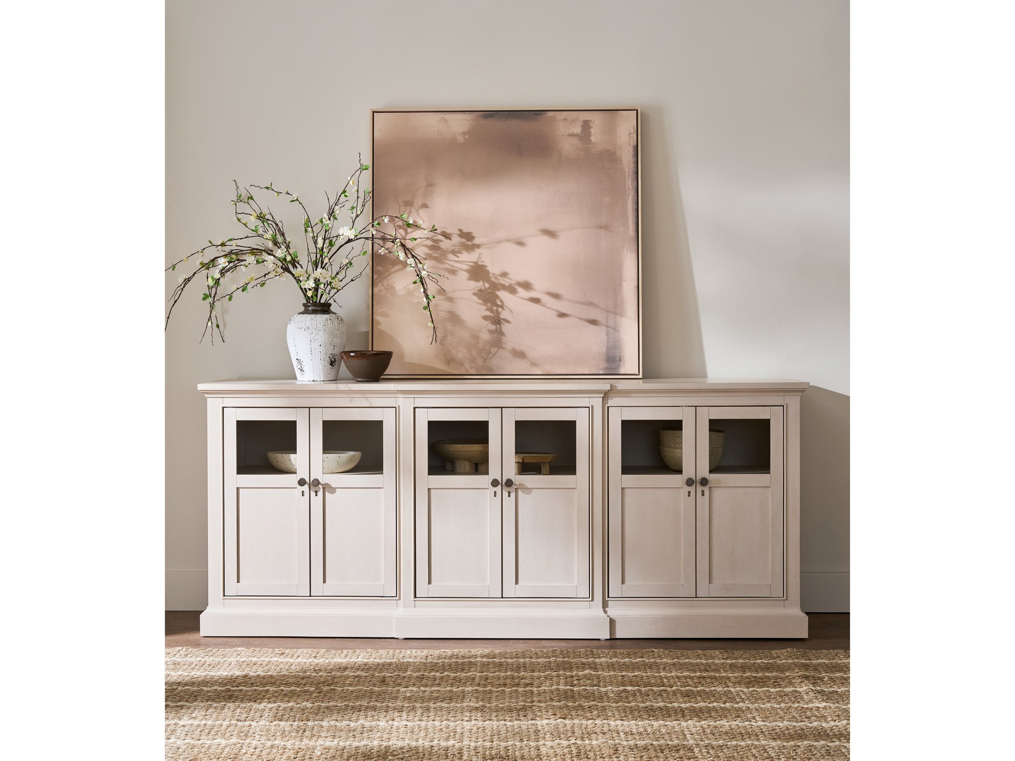 Willow Credenza - Multiple item room scene
