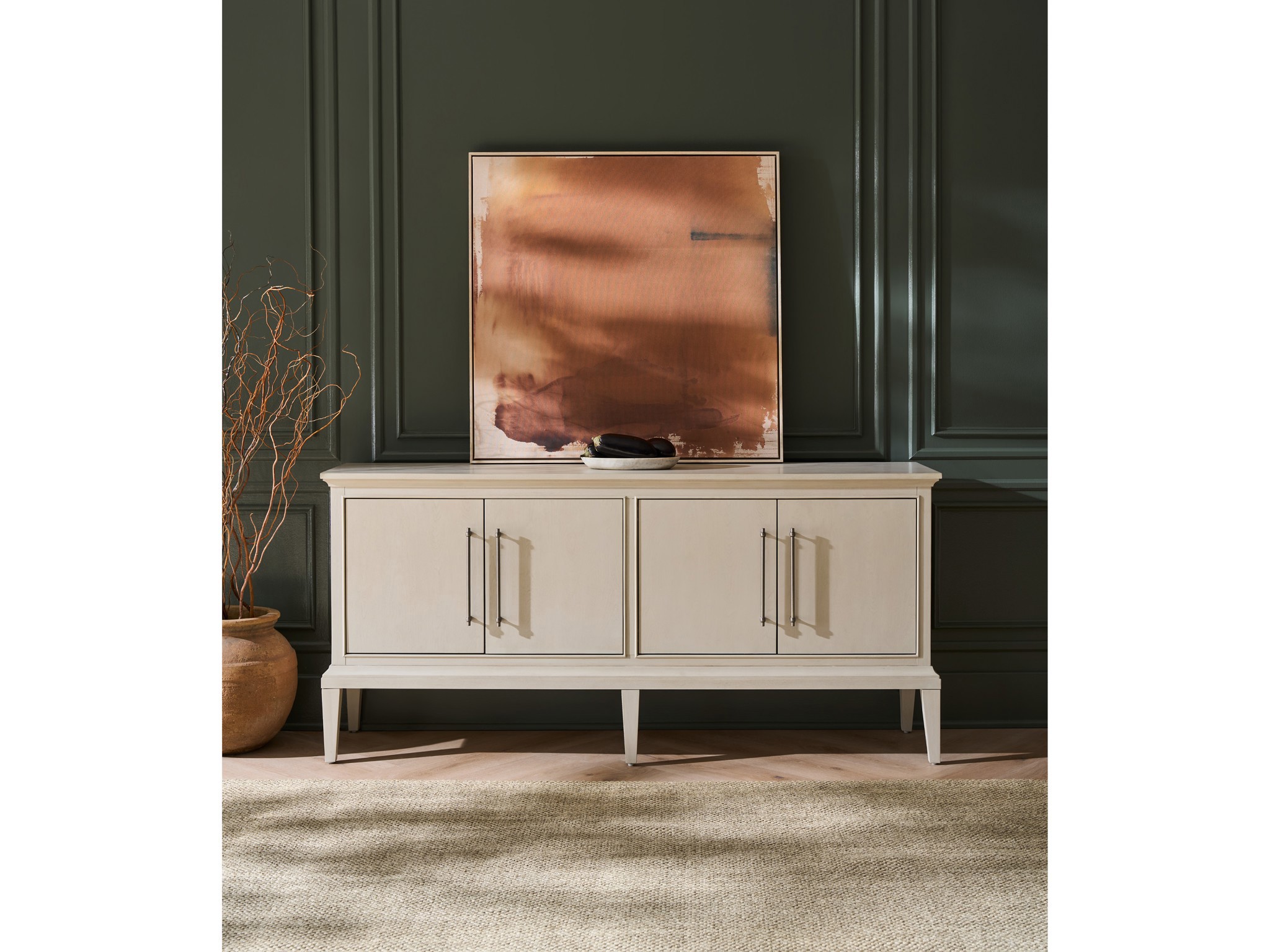 Willow Credenza - Multiple item room scene
