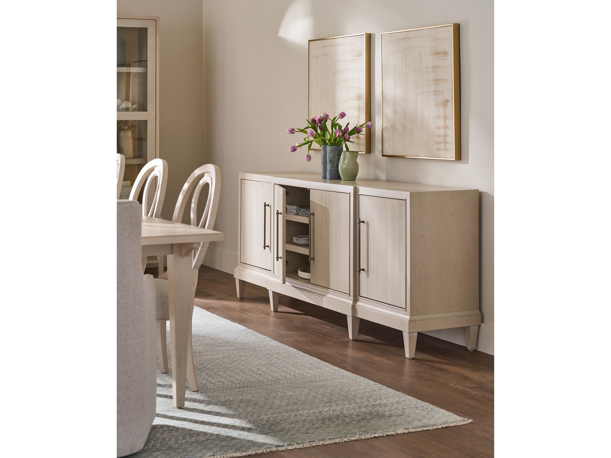 Meadow Credenza - Multiple item room scene