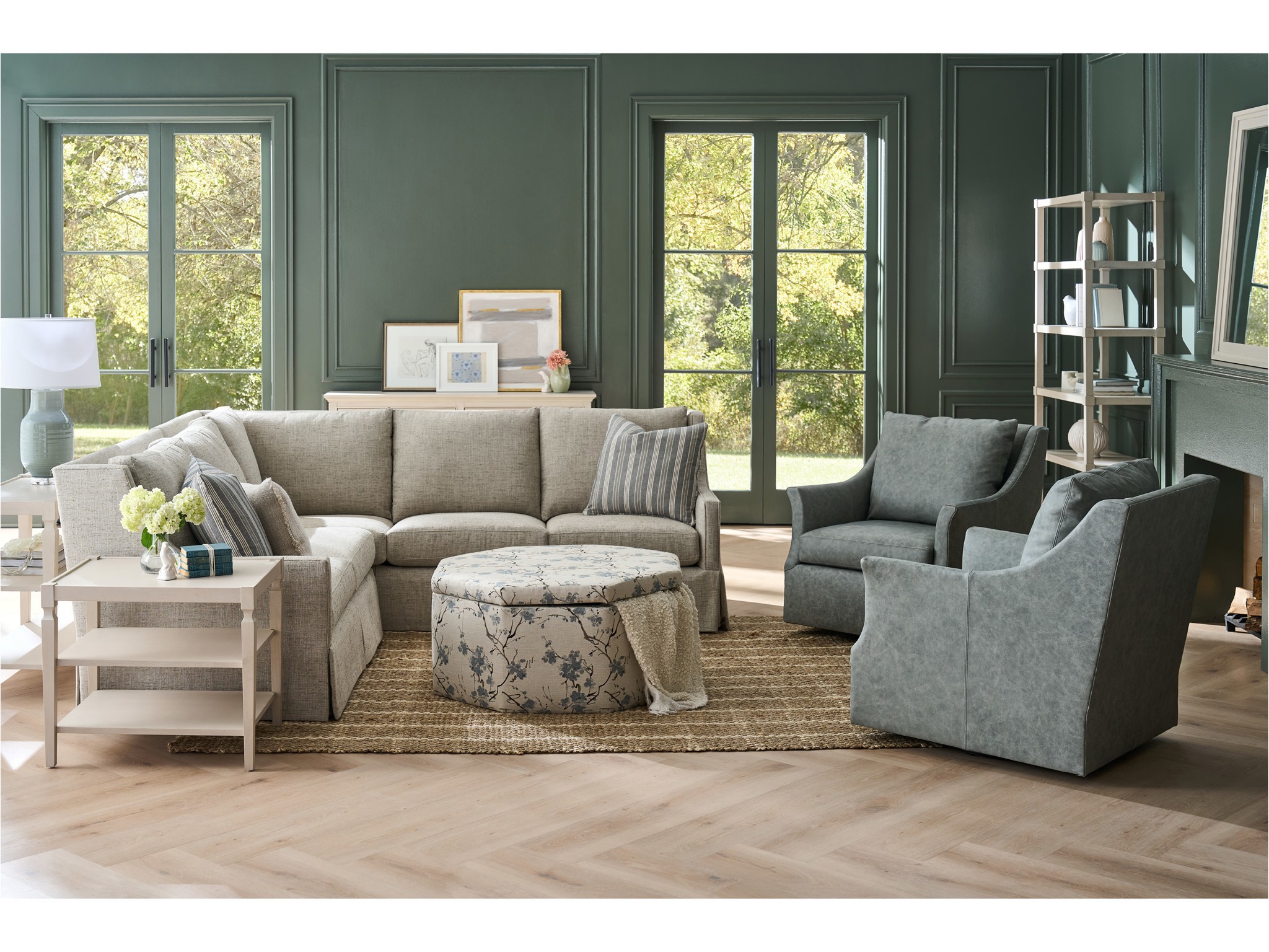 Willow End Table - Multiple item room scene