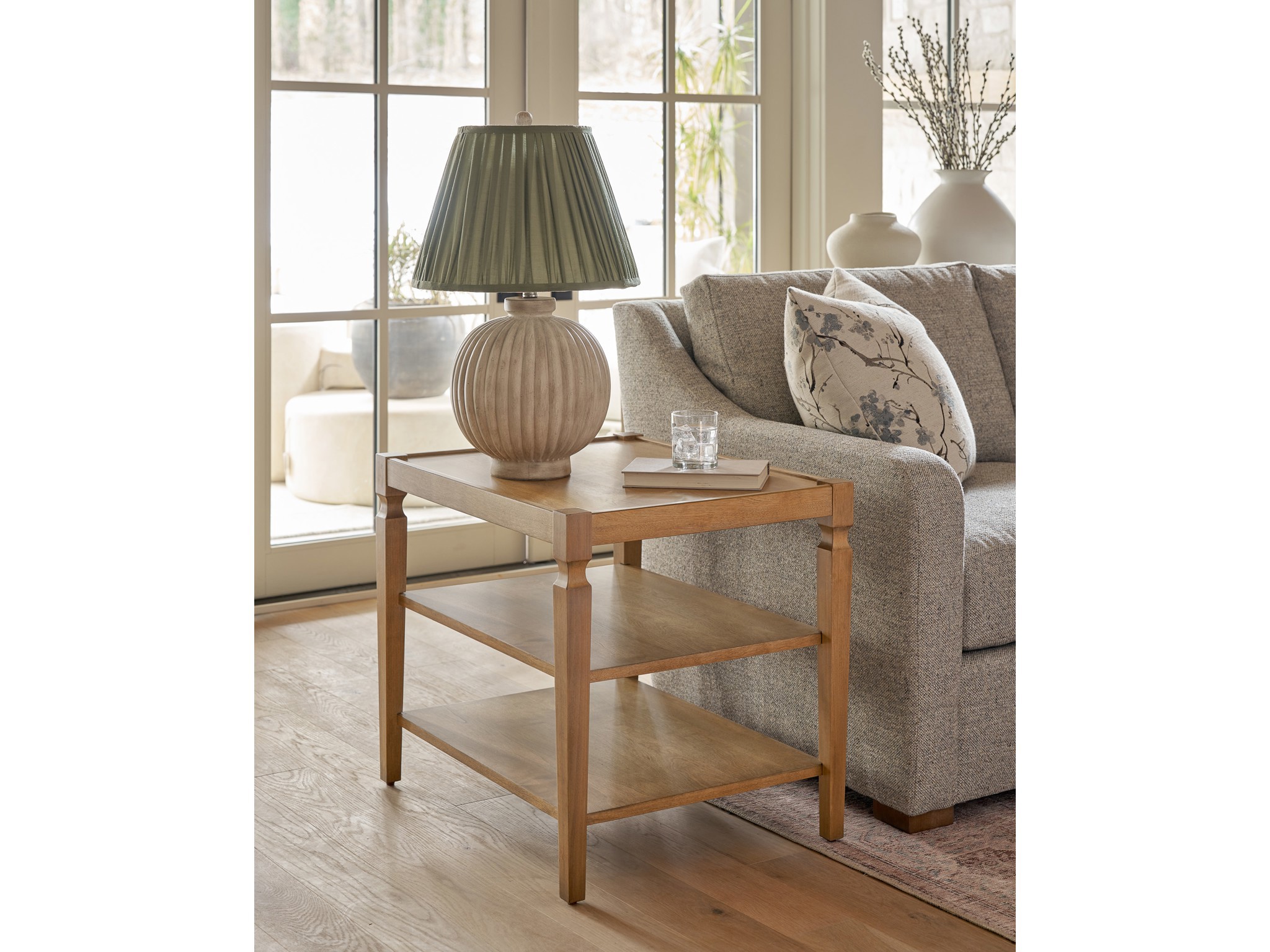 Brindle End Table - Multiple item room scene